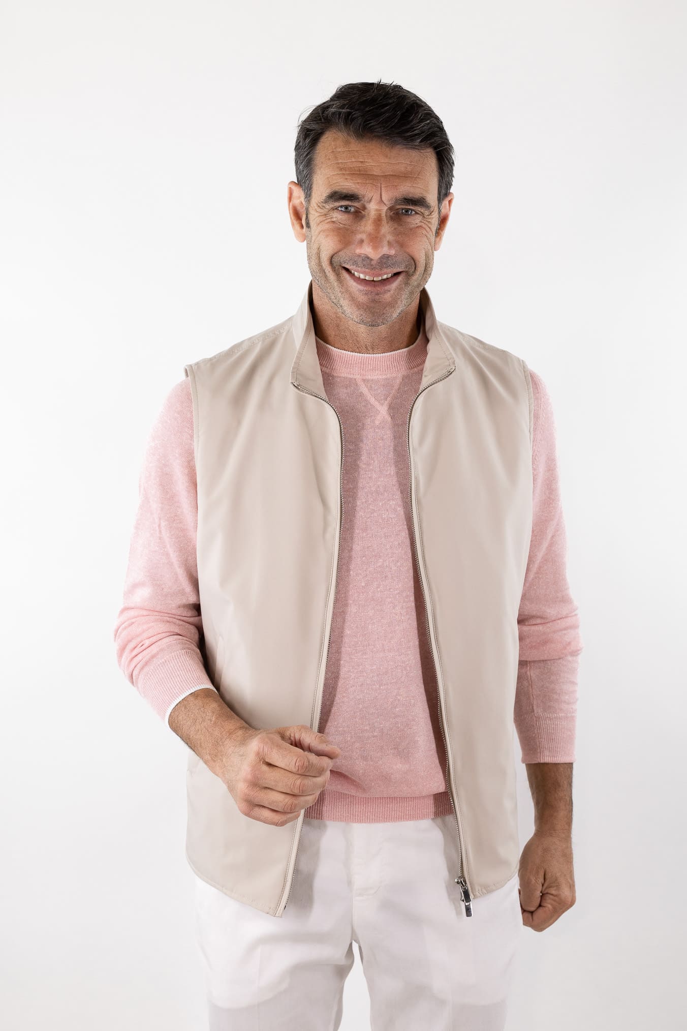 GUARINO Gilet Olmetex Beige