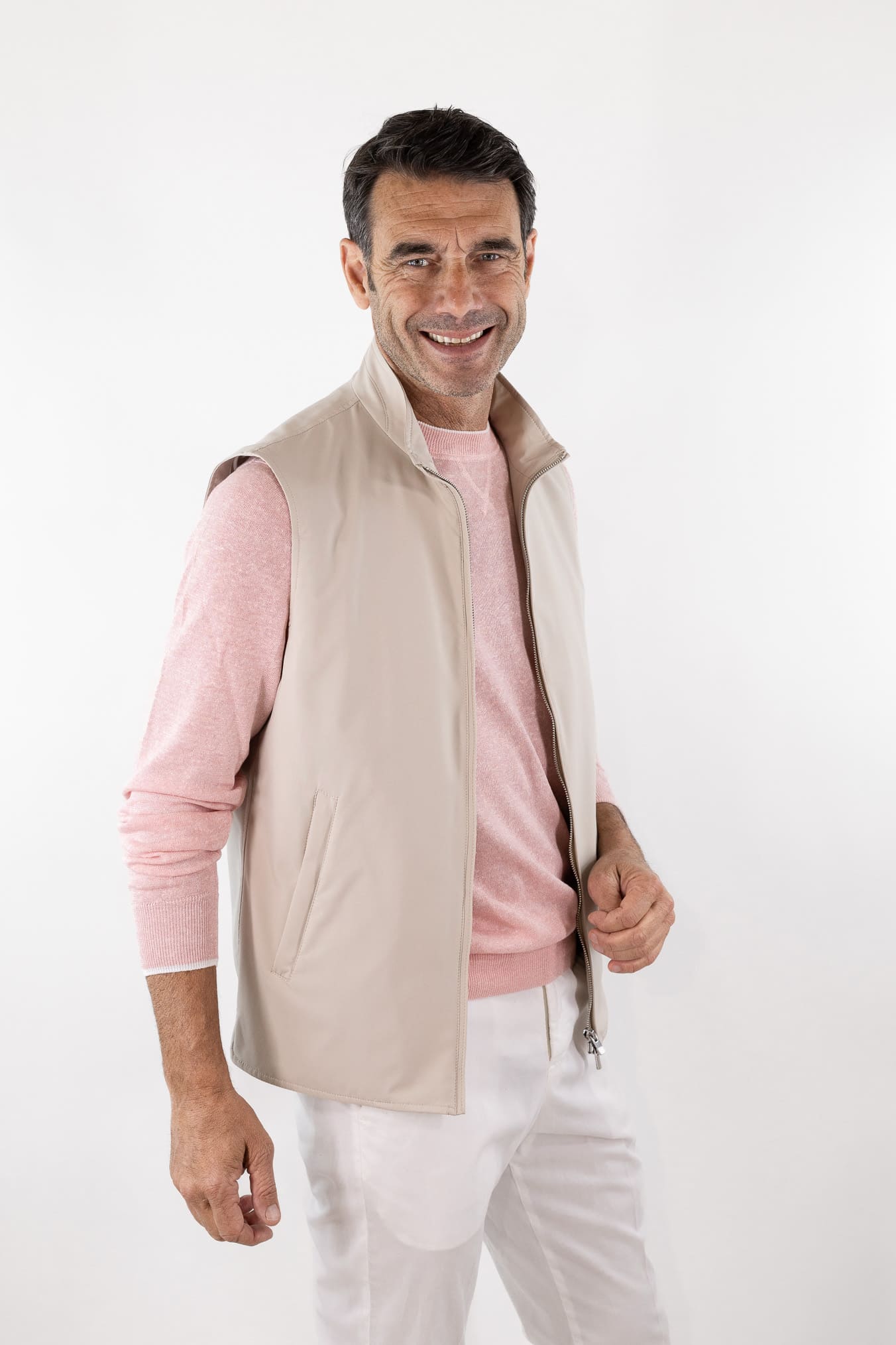 GUARINO Gilet Olmetex Beige