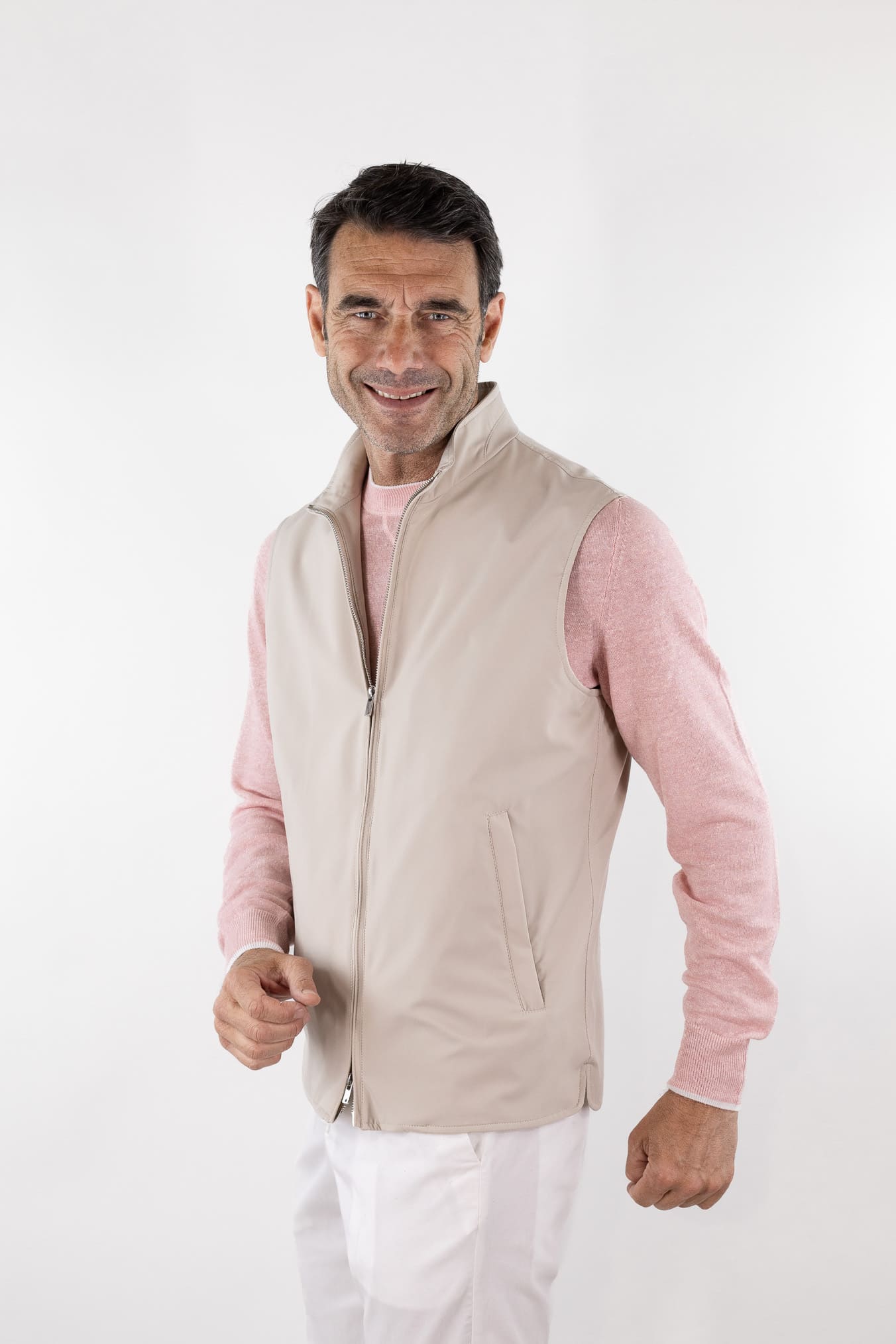 GUARINO Gilet Olmetex Beige