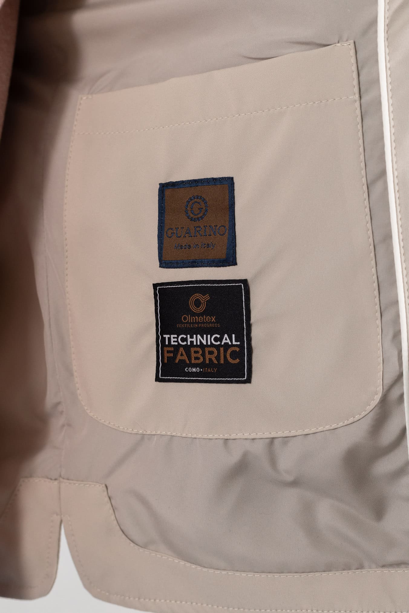 GUARINO Gilet Olmetex Beige