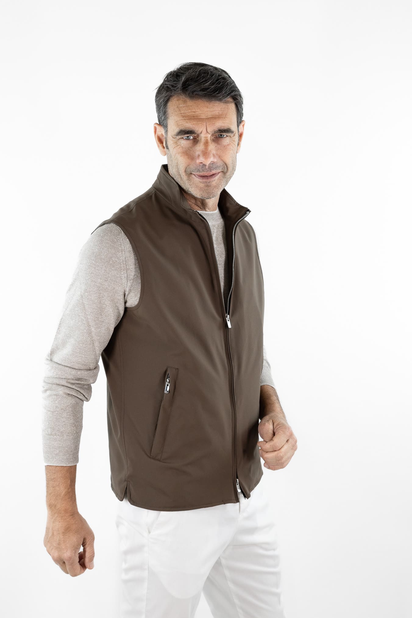 GUARINO Gilet Olmetex Testa di Moro