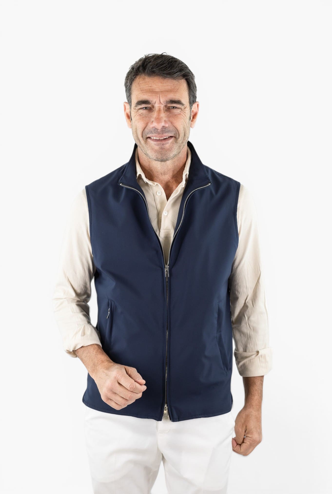 GUARINO Gilet Olmetex Blu