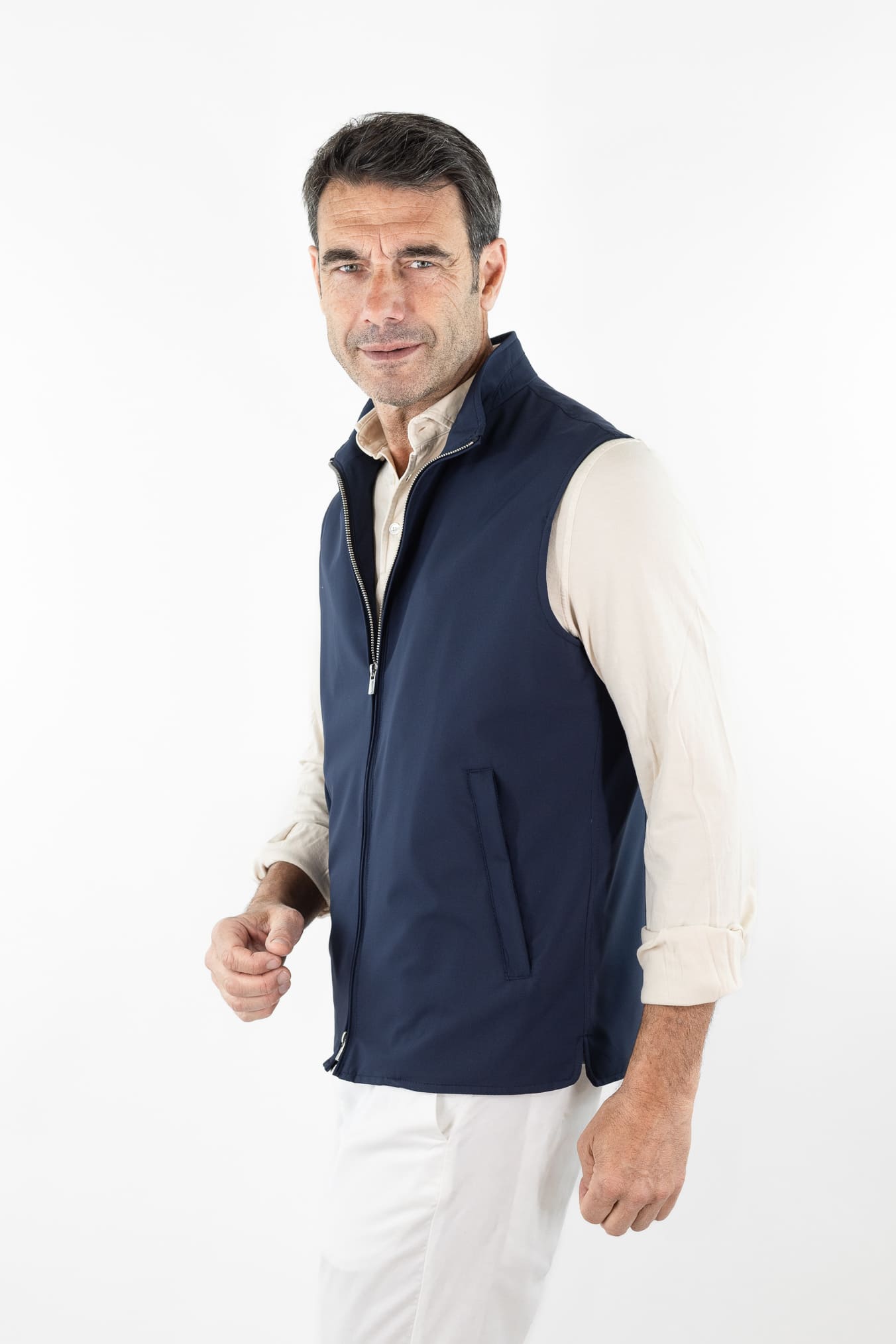 GUARINO Gilet Olmetex Blu