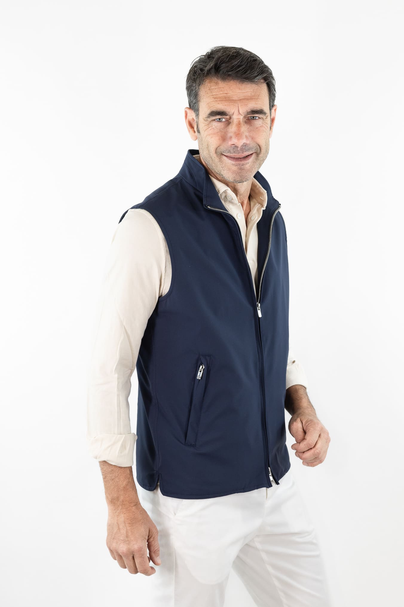 GUARINO Gilet Olmetex Blu