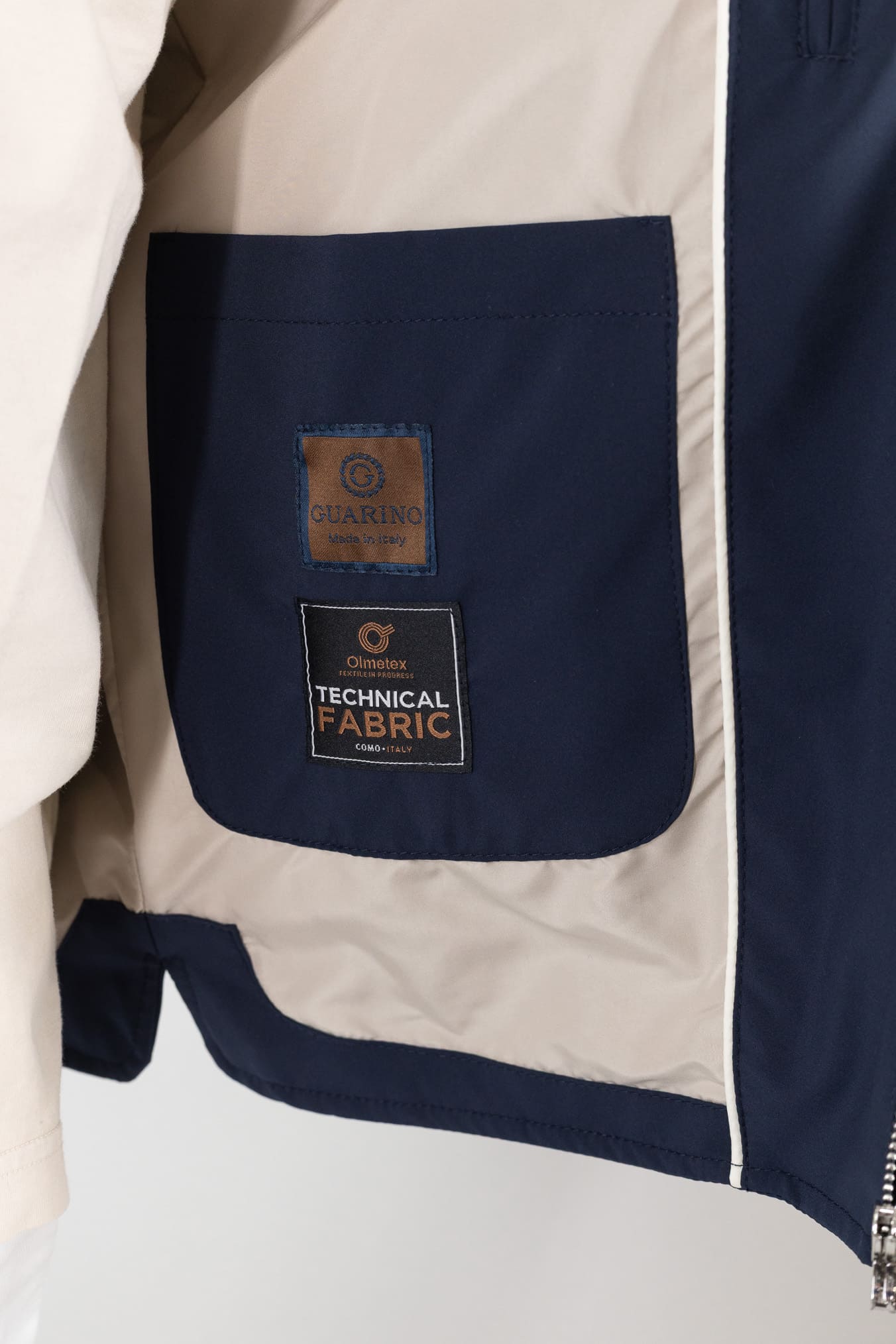 GUARINO Gilet Olmetex Blu