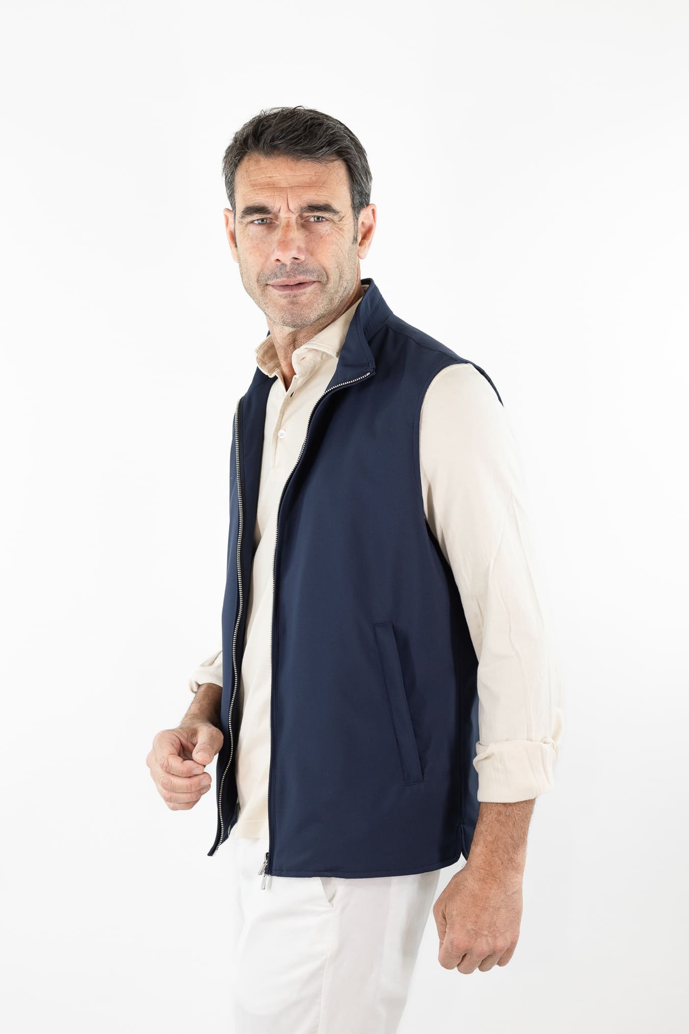 GUARINO Gilet Olmetex Blu