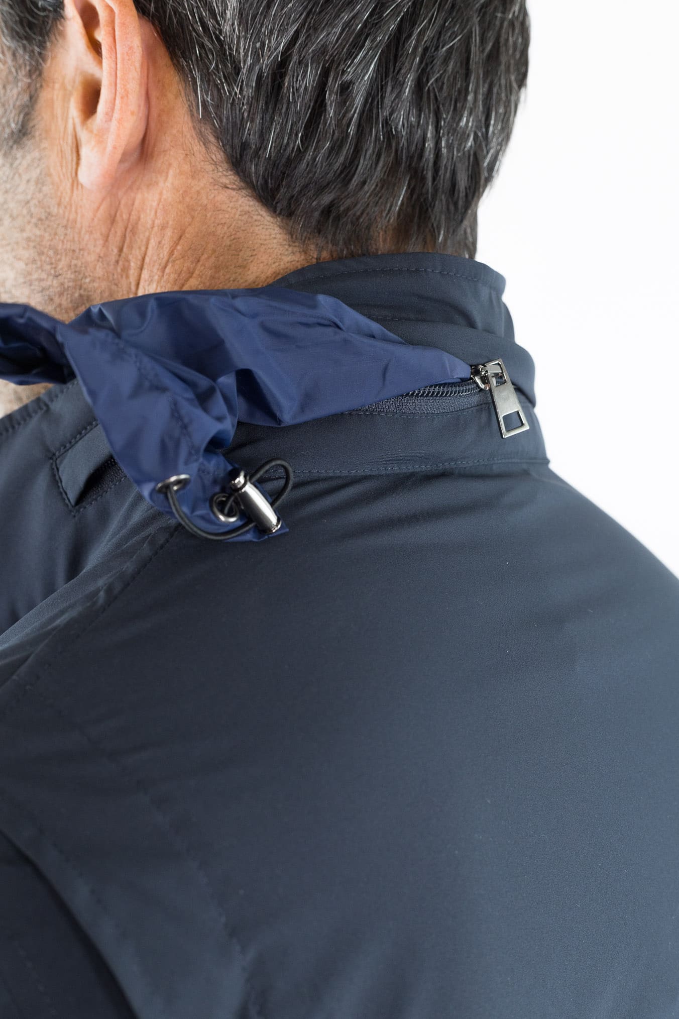 GUARINO Field Jacket Packable Water & Wind Proof Navy