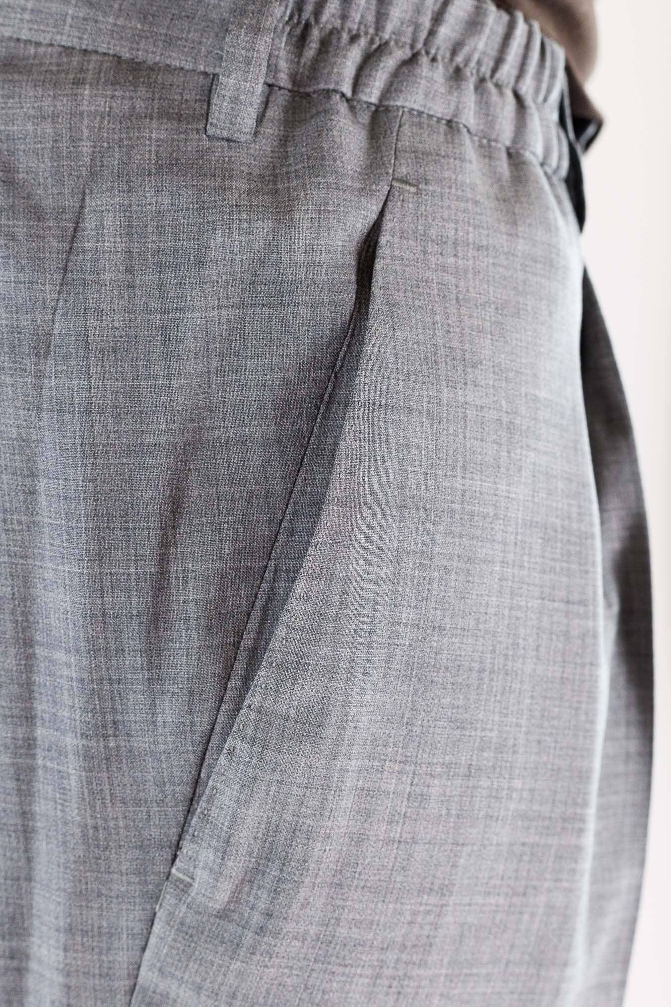 GUARINO Pantaloni Fresco Lana Pinces Comfort Fit