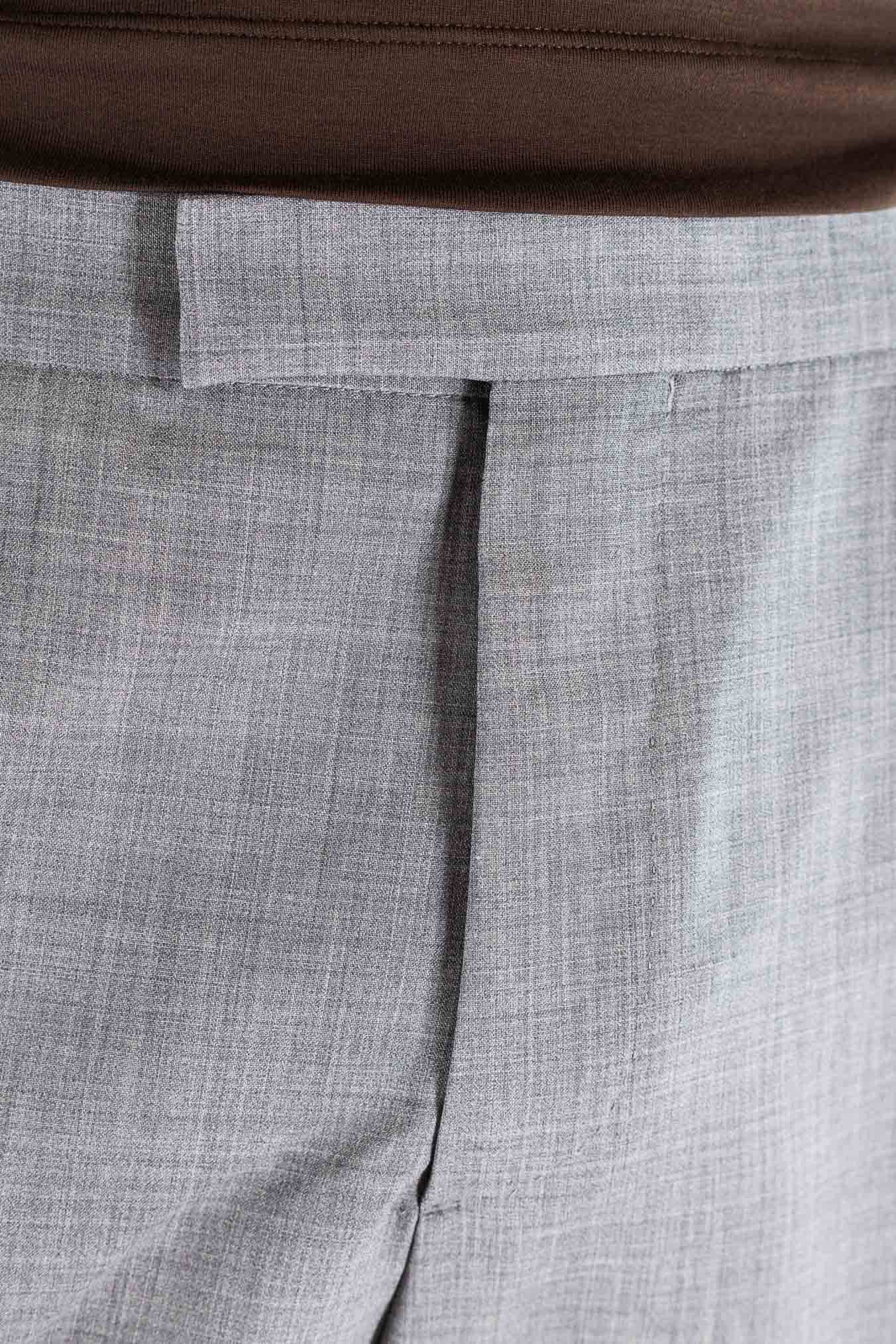 GUARINO Pantaloni Fresco Lana Pinces Comfort Fit