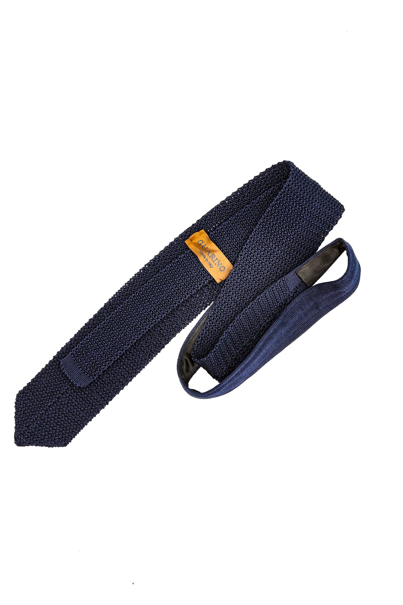 GUARINO Cravatta in Maglia Blu