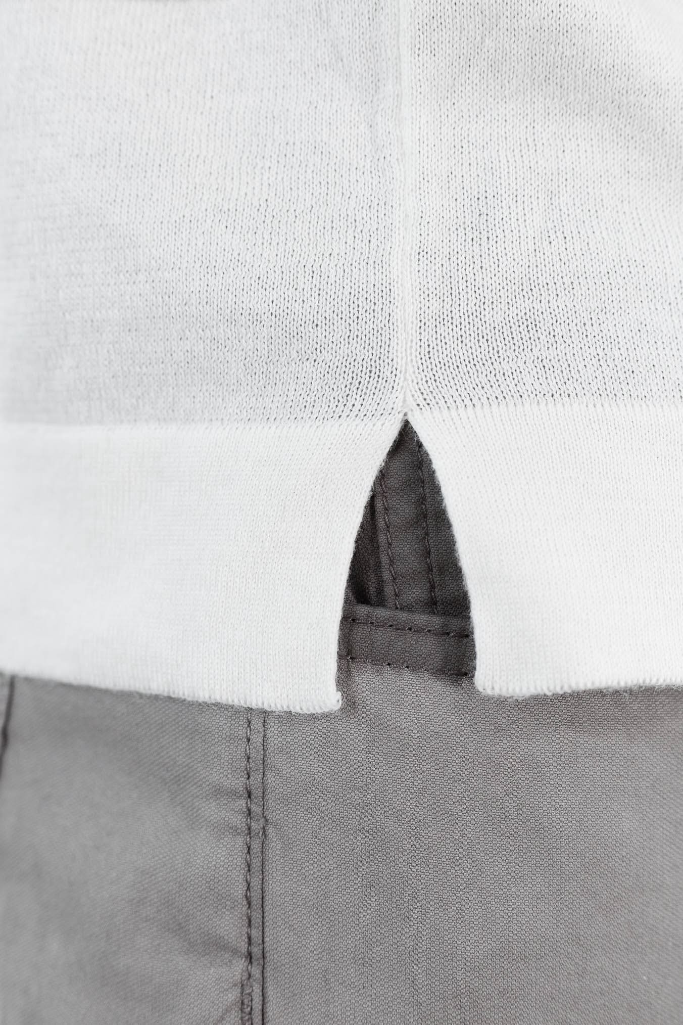 GUARINO Felpa Cappuccio Cotone Cashmere Bianco/Beige