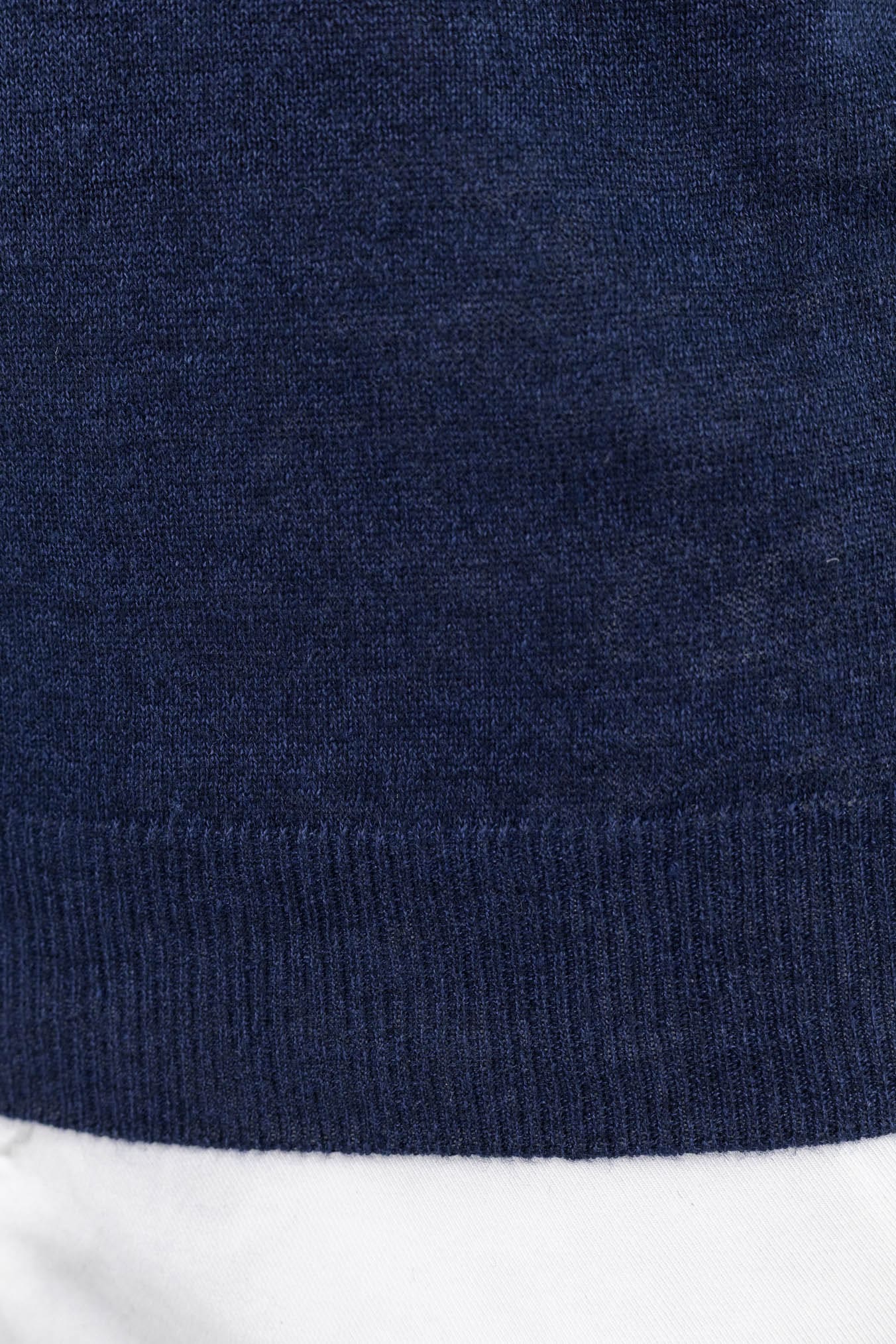 GUARINO Polo Skipper Lino Cotone Blu Navy
