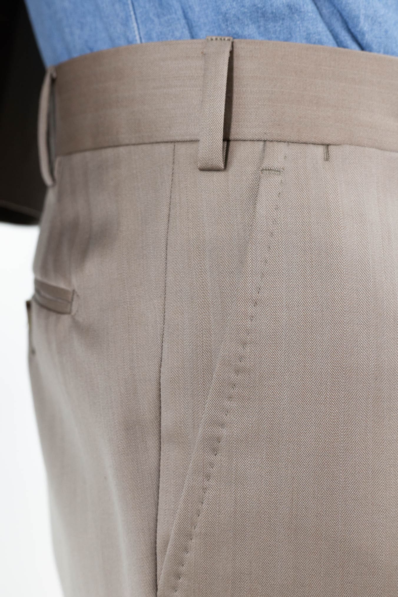 GUARINO Abito "Solaro" Lana Super 130's Beige