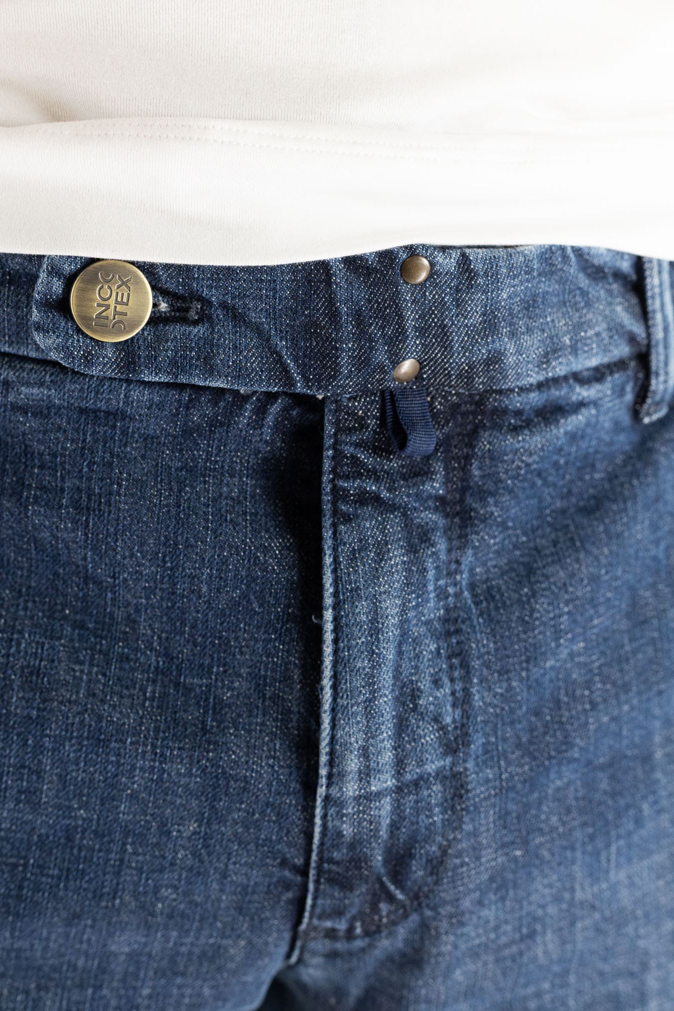 INCOTEX Pantaloni Jeans Sartoriali Denim Scuro