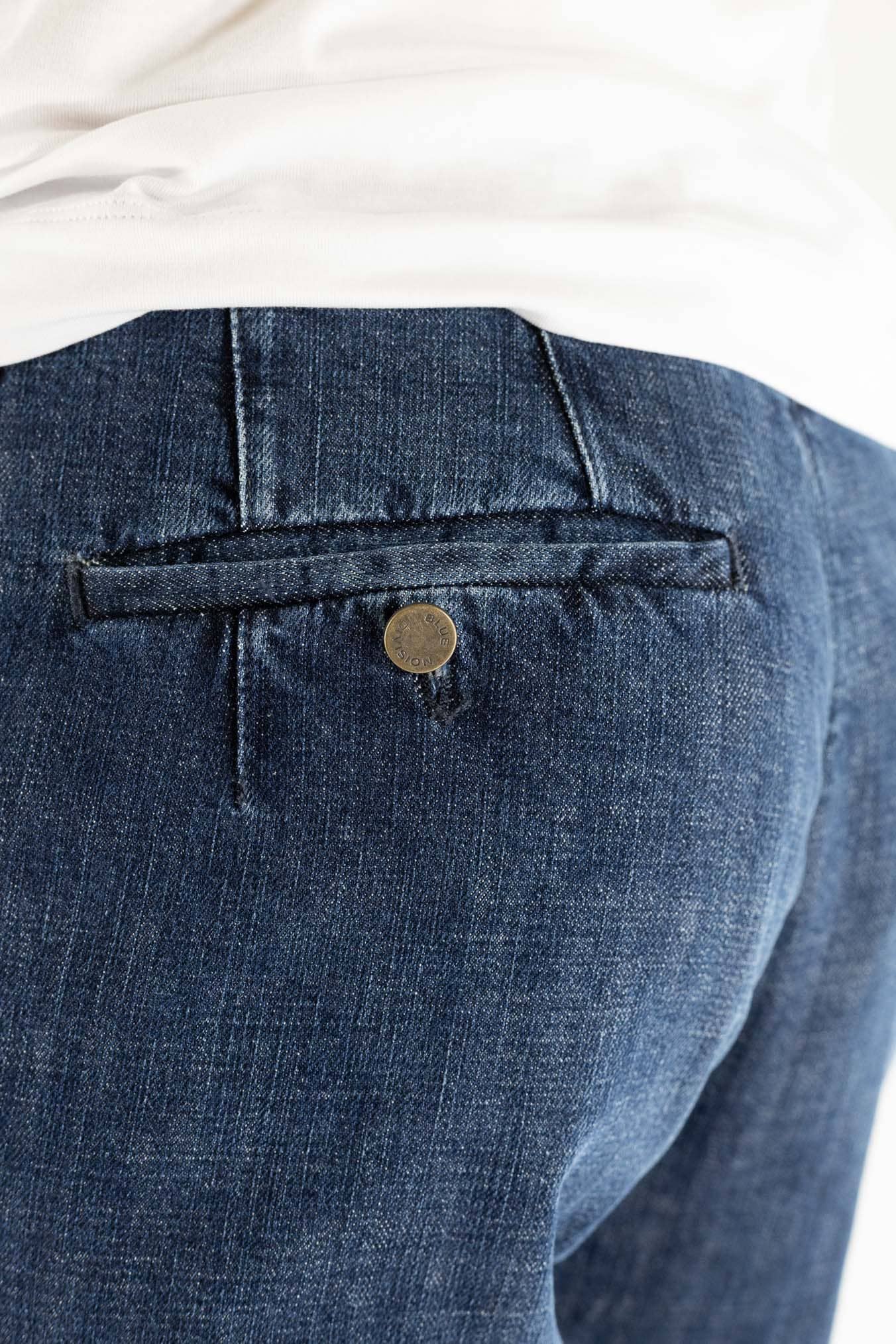 INCOTEX Pantaloni Jeans Sartoriali Denim Scuro