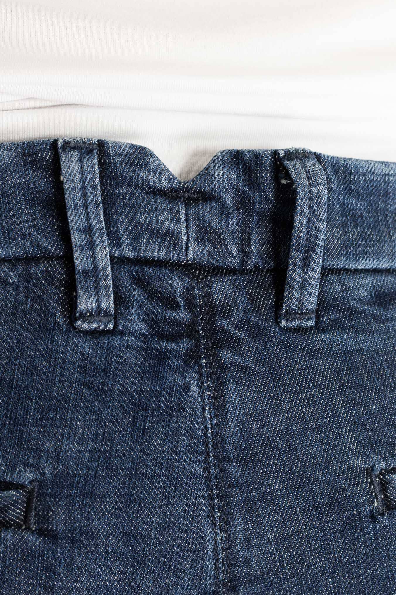 INCOTEX Pantaloni Jeans Sartoriali Denim Scuro