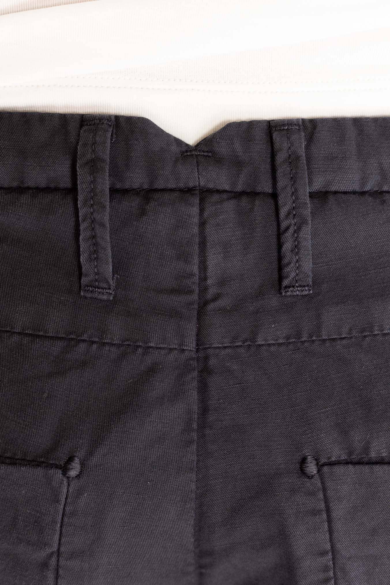 INCOTEX Pantaloni Sartoriali Lino Cotone Blu