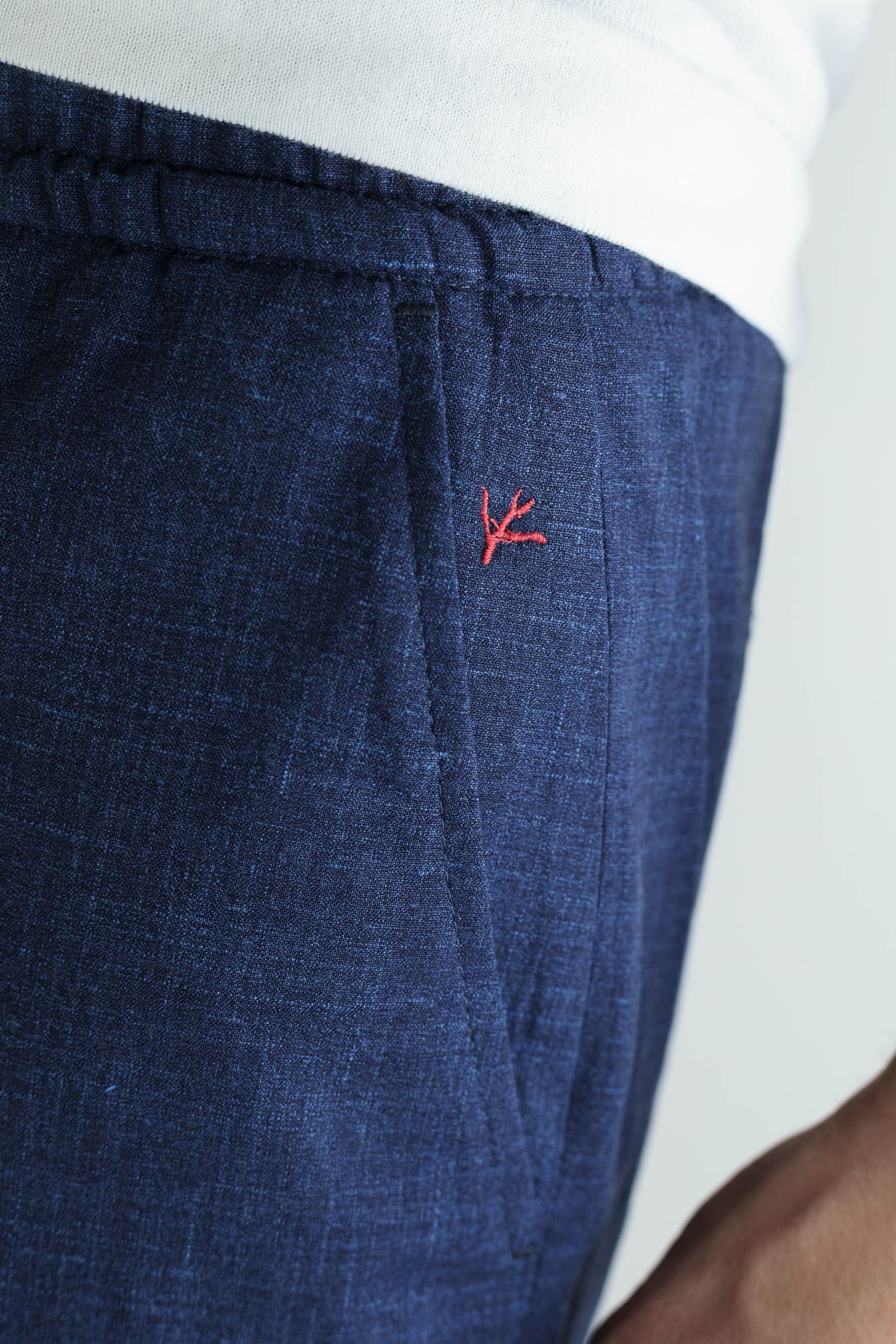 ISAIA Bermuda Blu Mélange