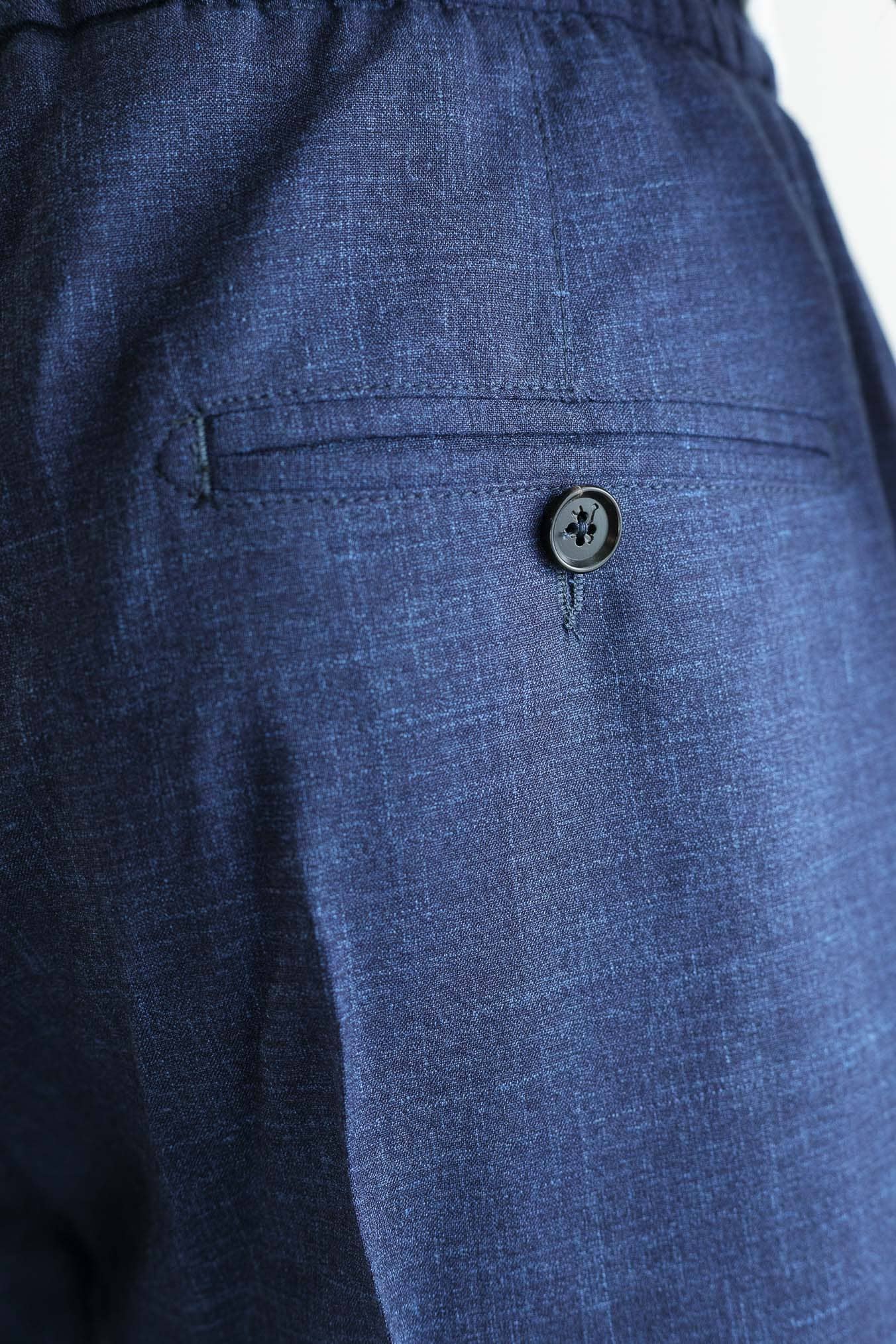 ISAIA Bermuda Blu Mélange