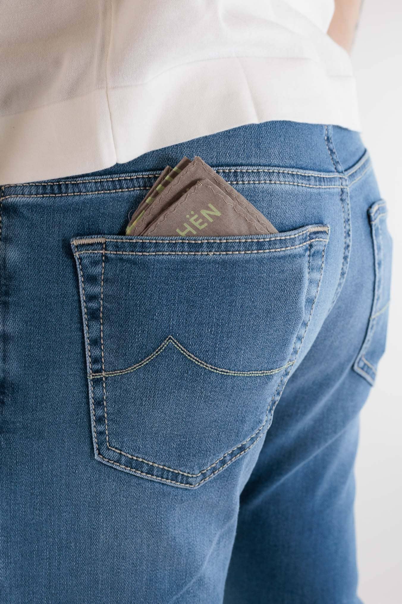 JACOB COHEN Jeans "Bard" Super Stretch Denim Medio