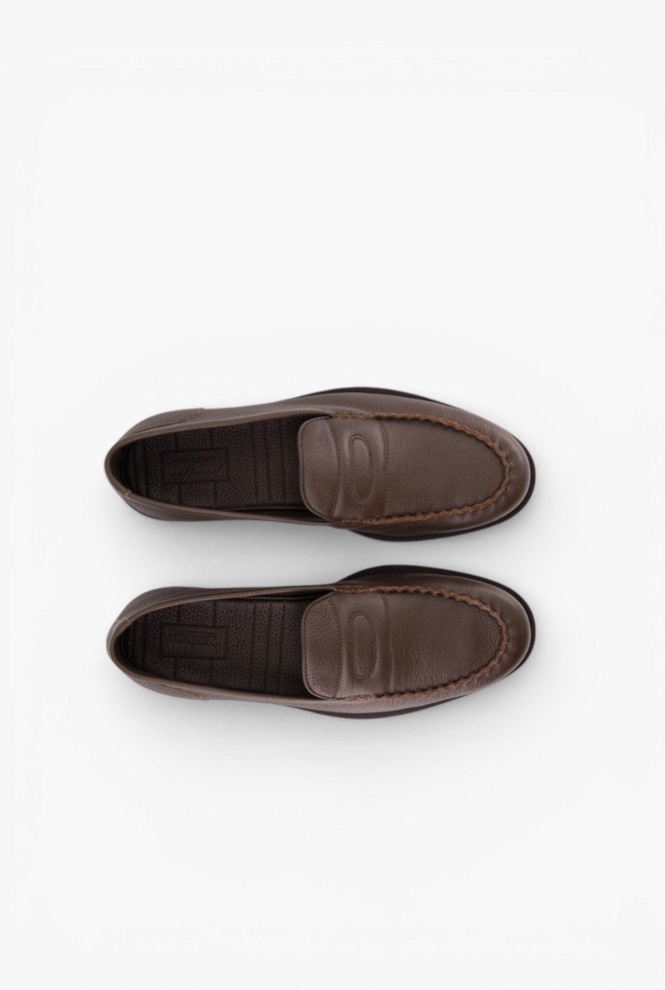 Mocassino "Pace" Pelle Martellata Marrone JOHN LOBB