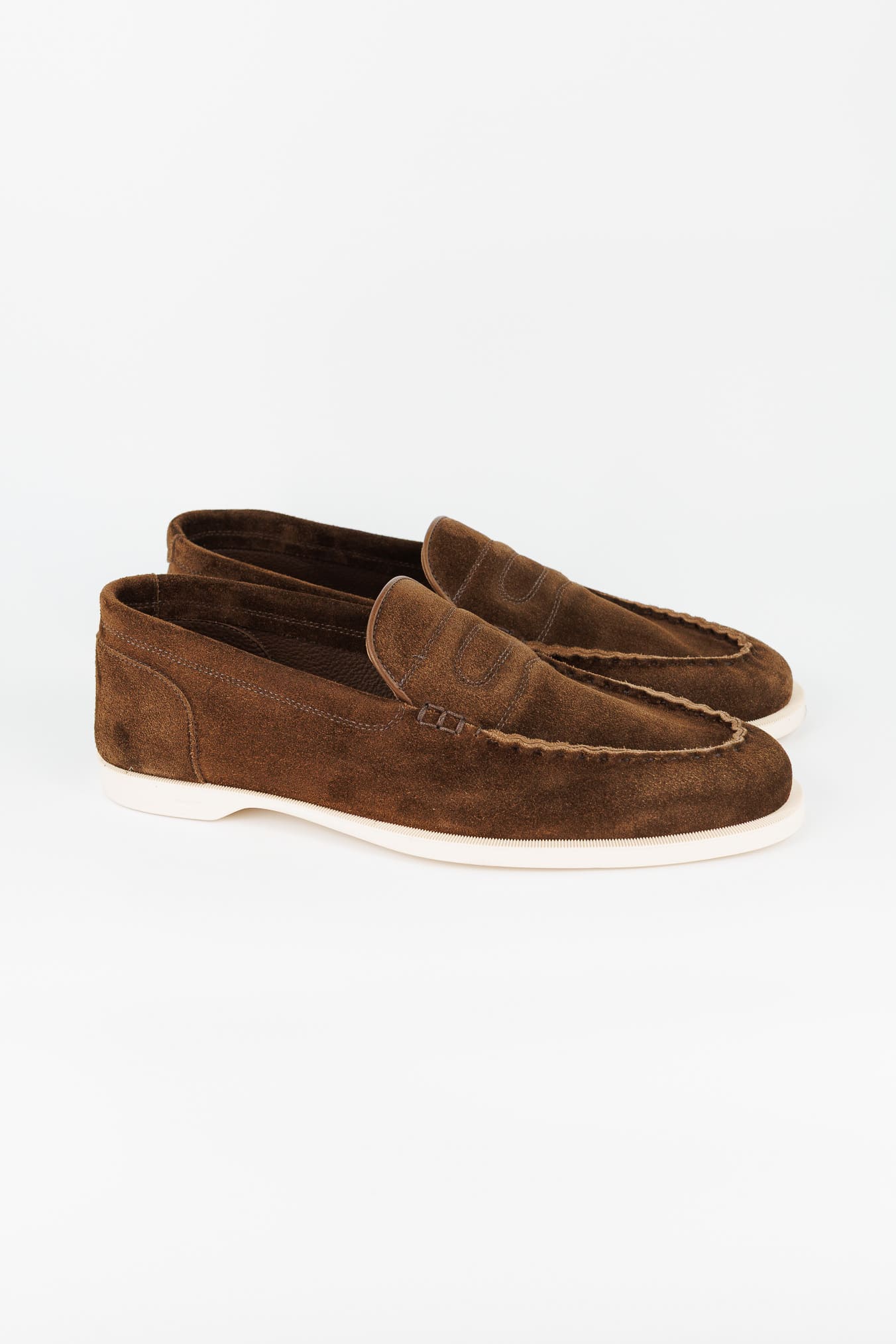 Mocassino "Pace" Pelle Martellata Marrone JOHN LOBB