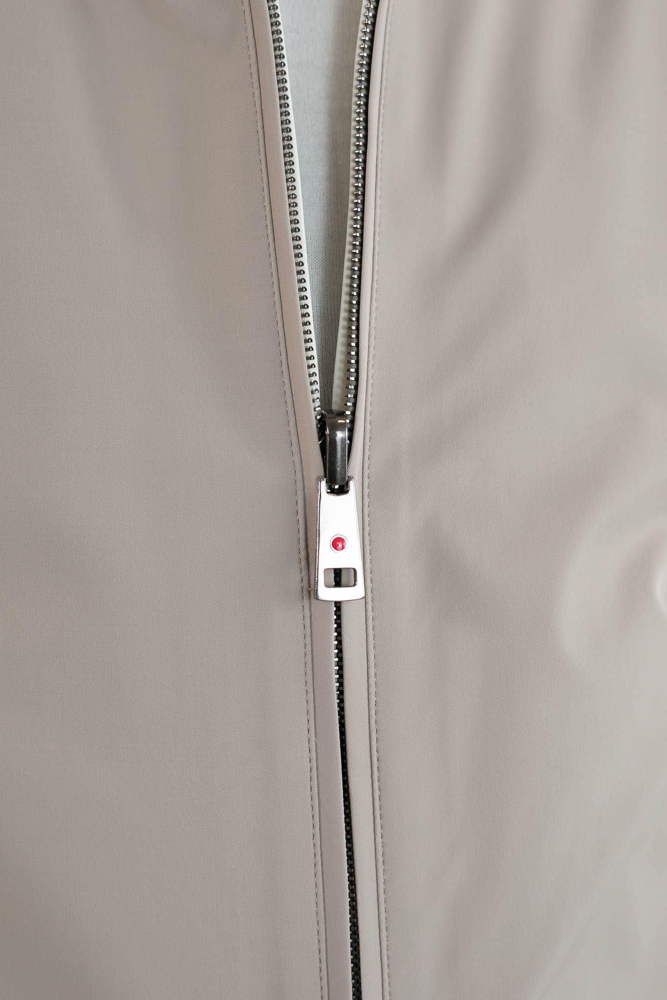 KIRED Giubbino Reversibile Bicolore Beige e Bianco