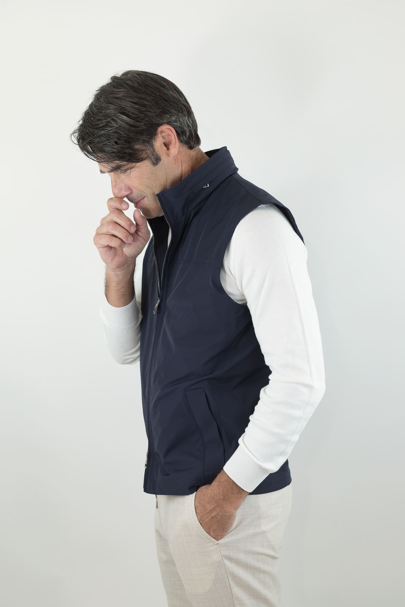 KIRED Gilet Climatek Stretch Blu