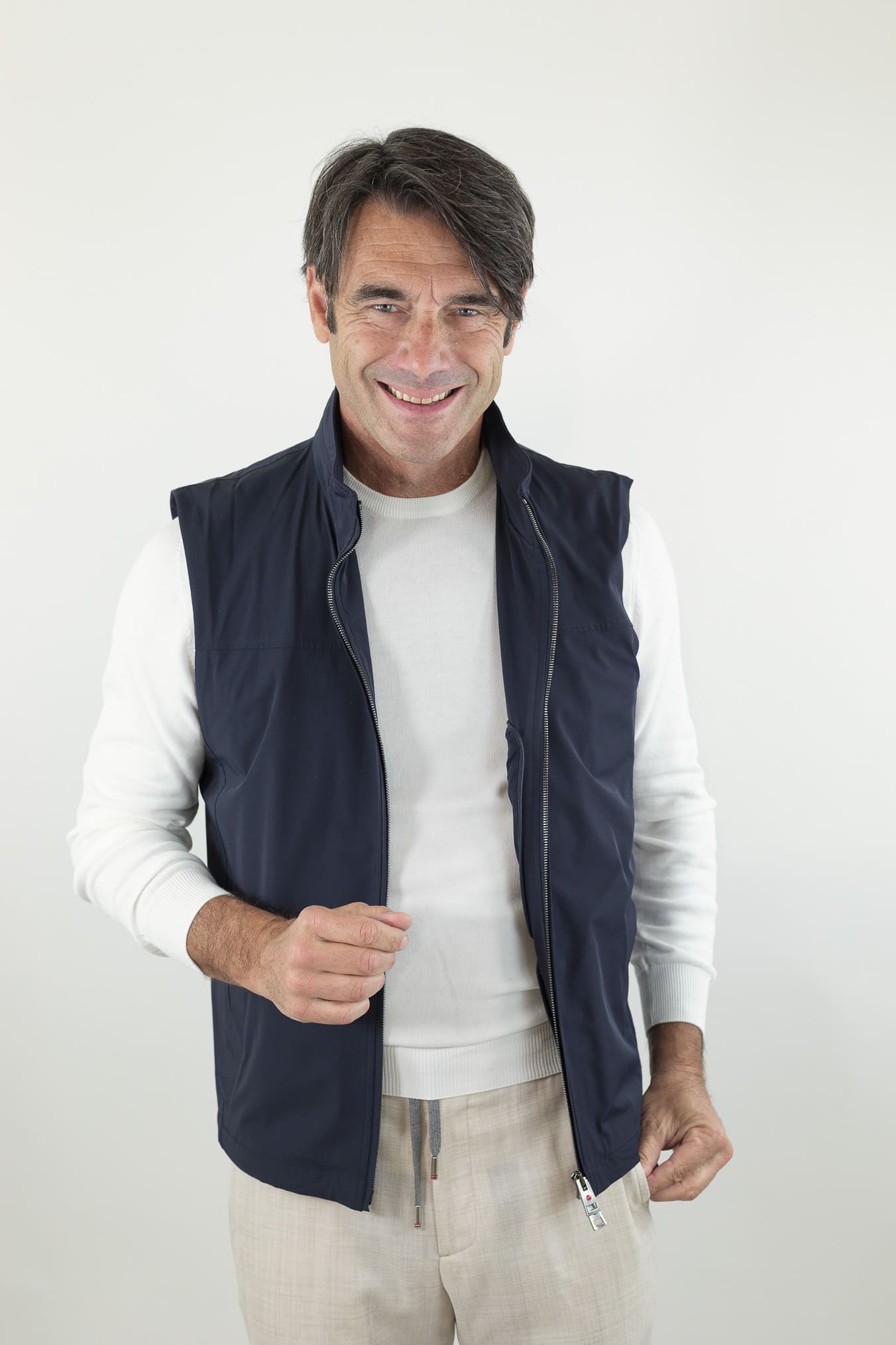 KIRED Gilet Climatek Stretch Blu