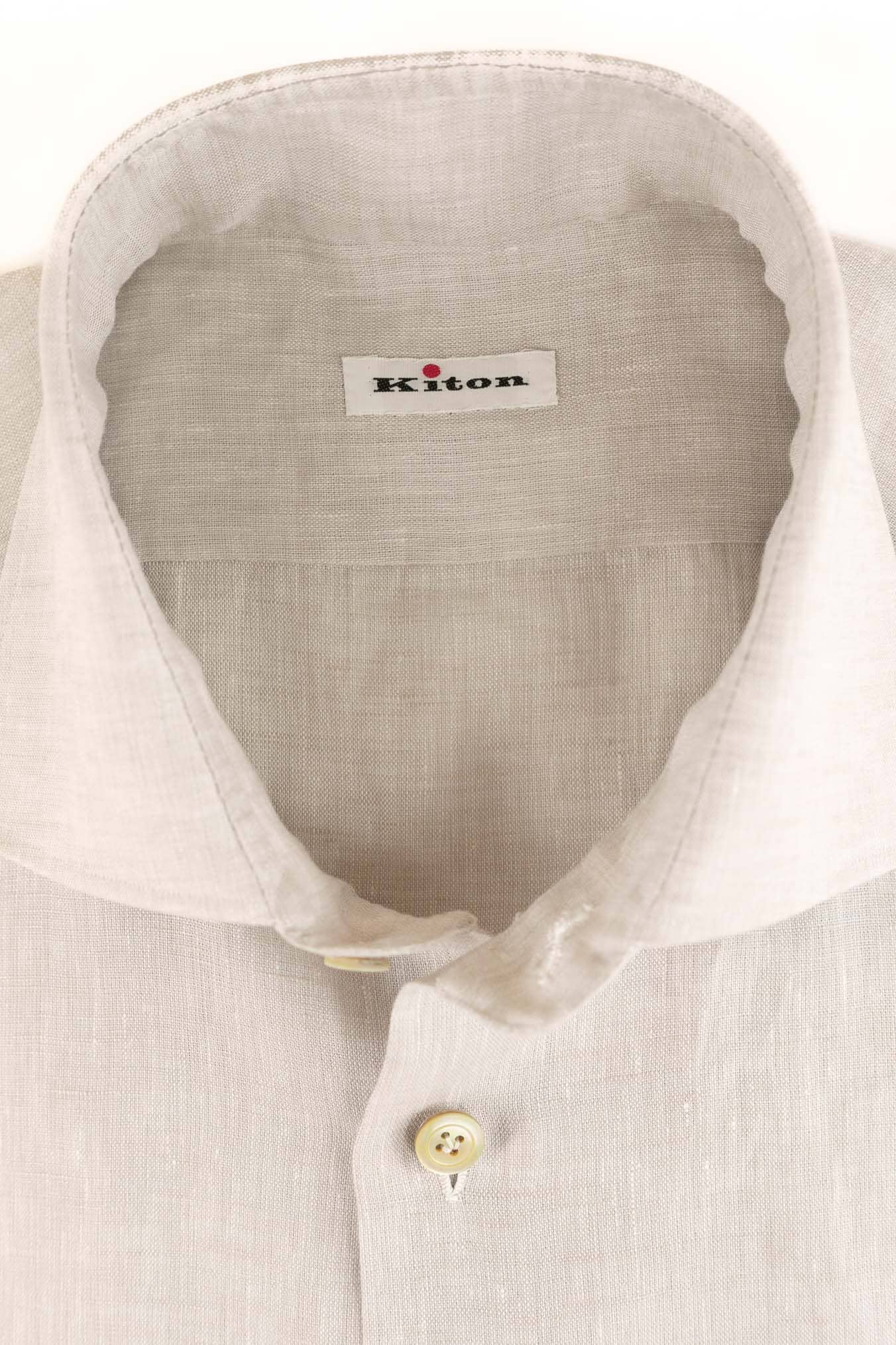 KITON Camicia in Lino