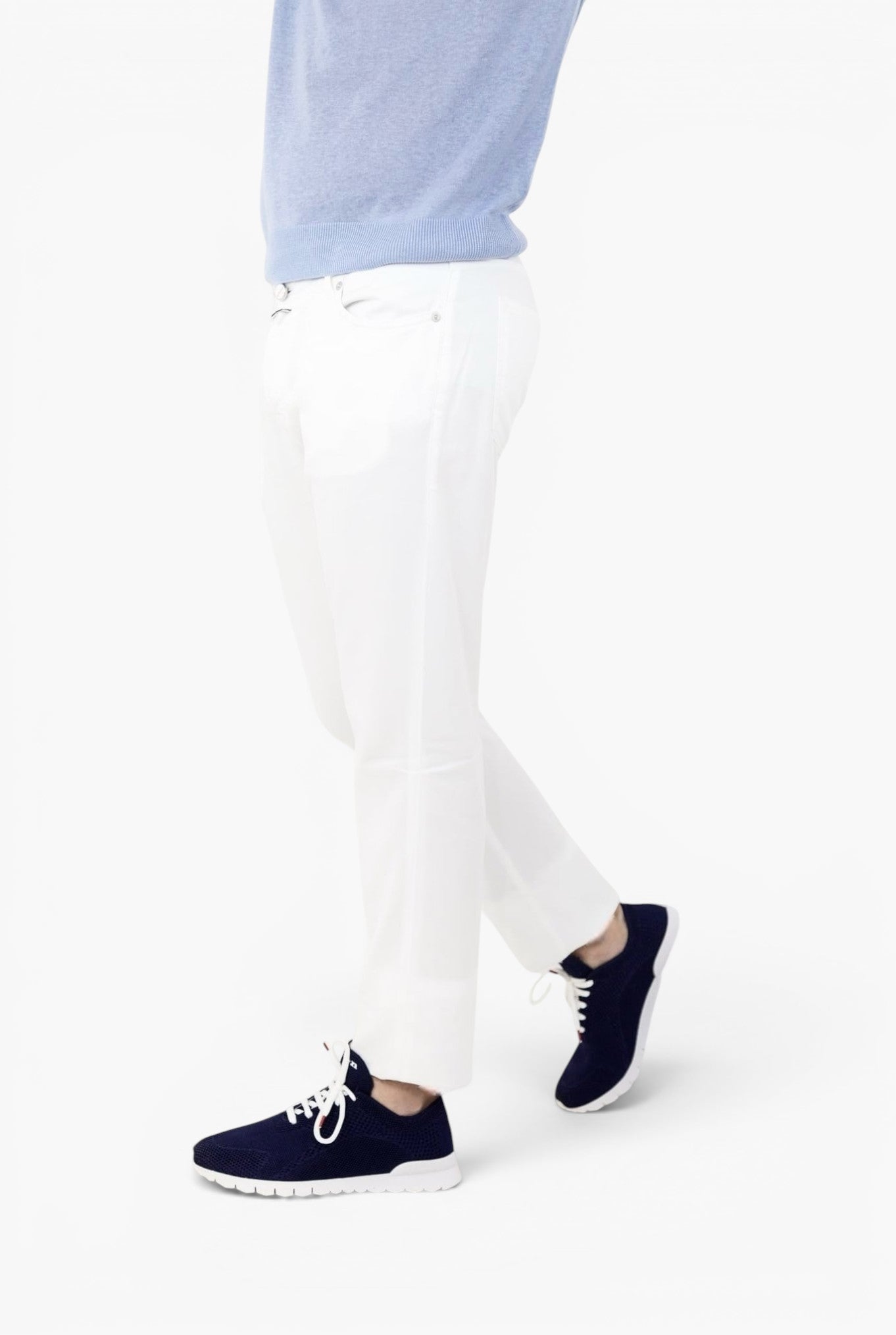 KITON Pantaloni 5 tasche Bianco