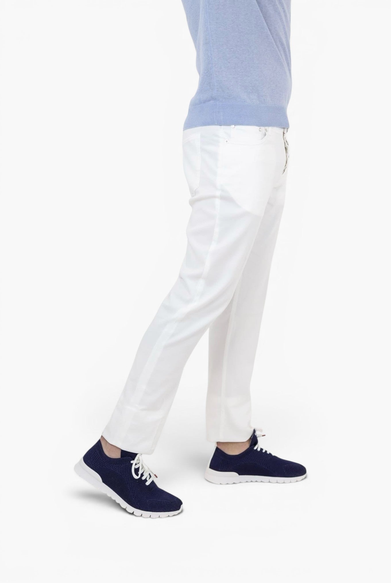 KITON Pantaloni 5 tasche Bianco