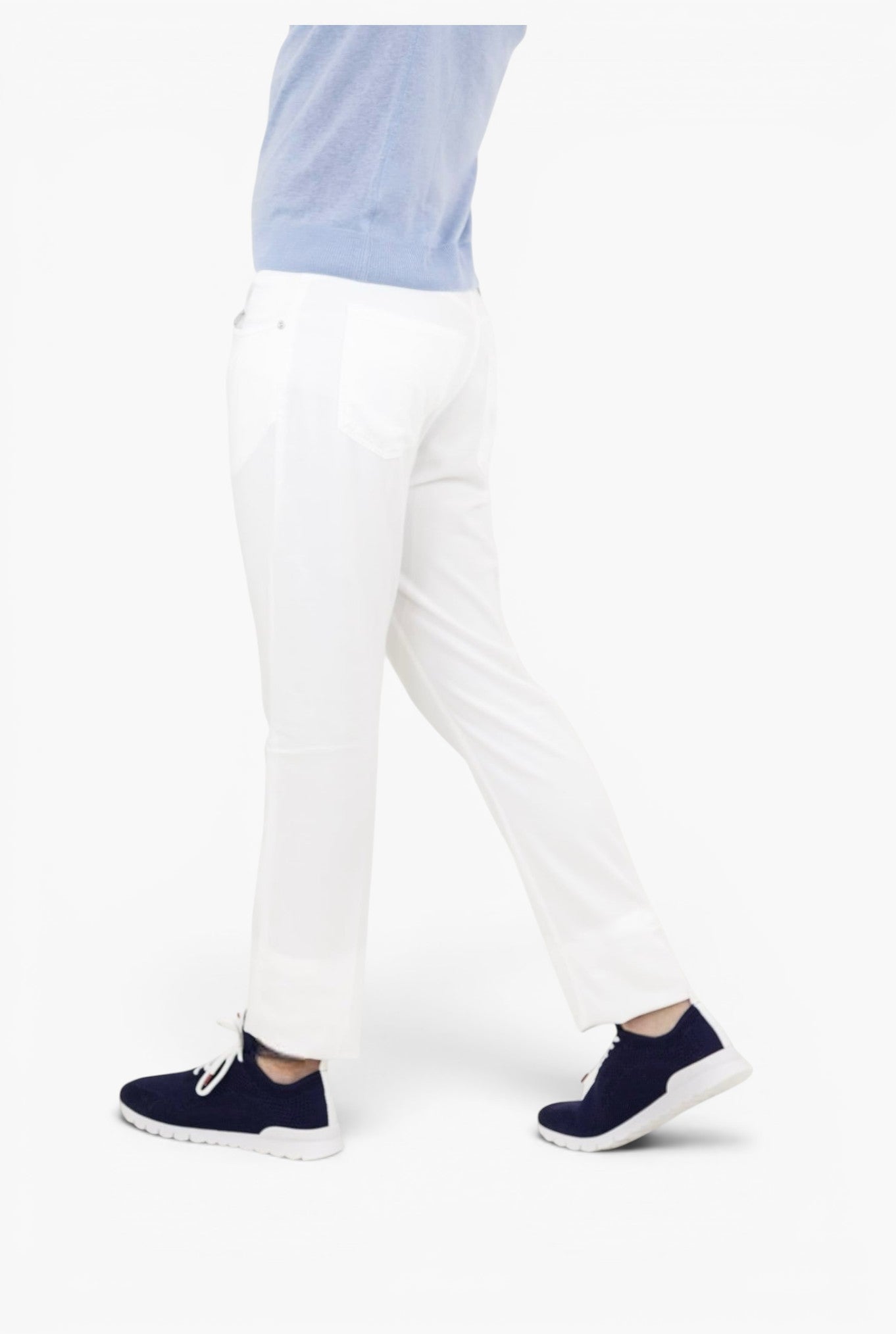 KITON Pantaloni 5 tasche Bianco