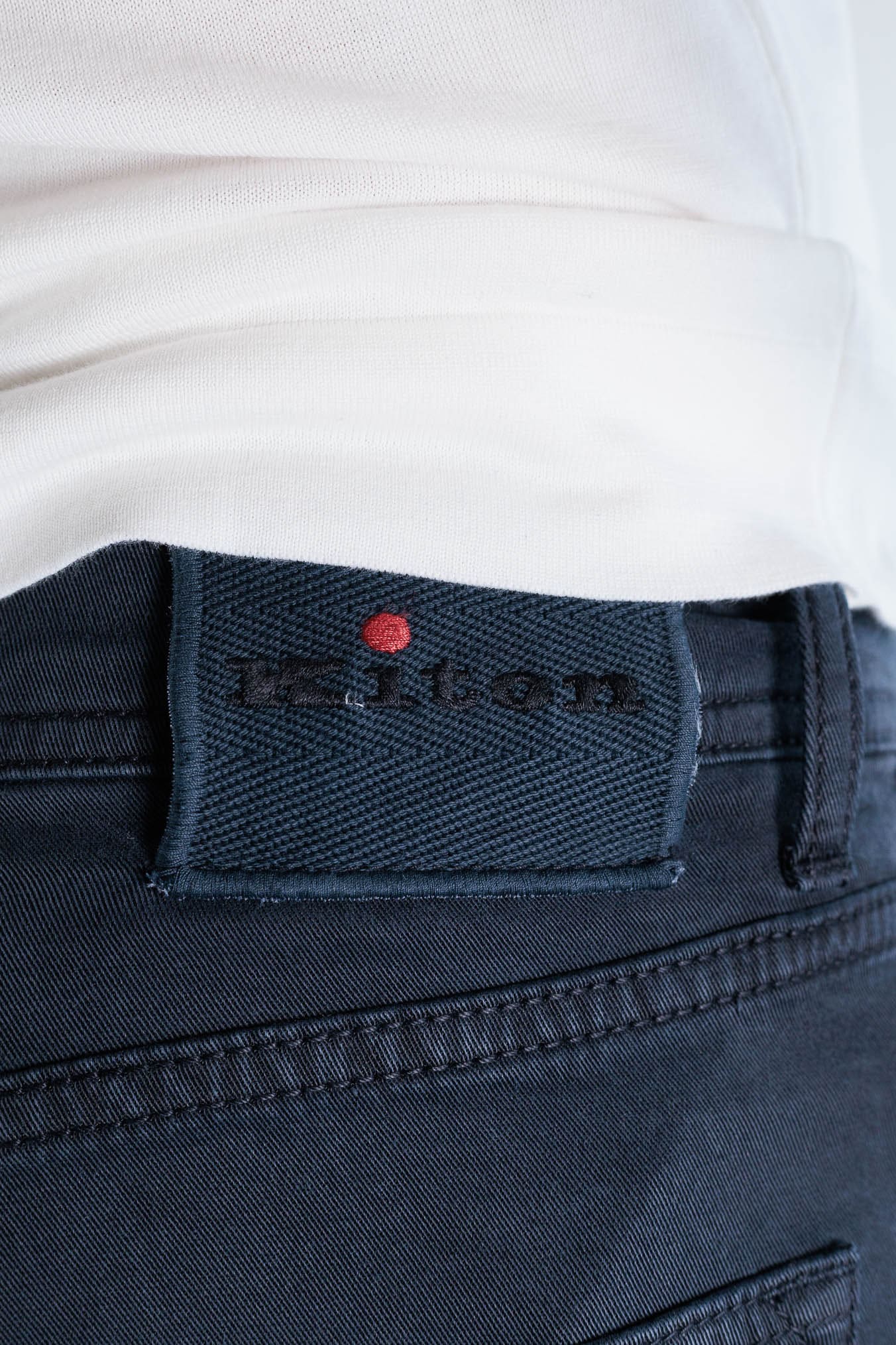 KITON Pantaloni 5 Tasche Navy