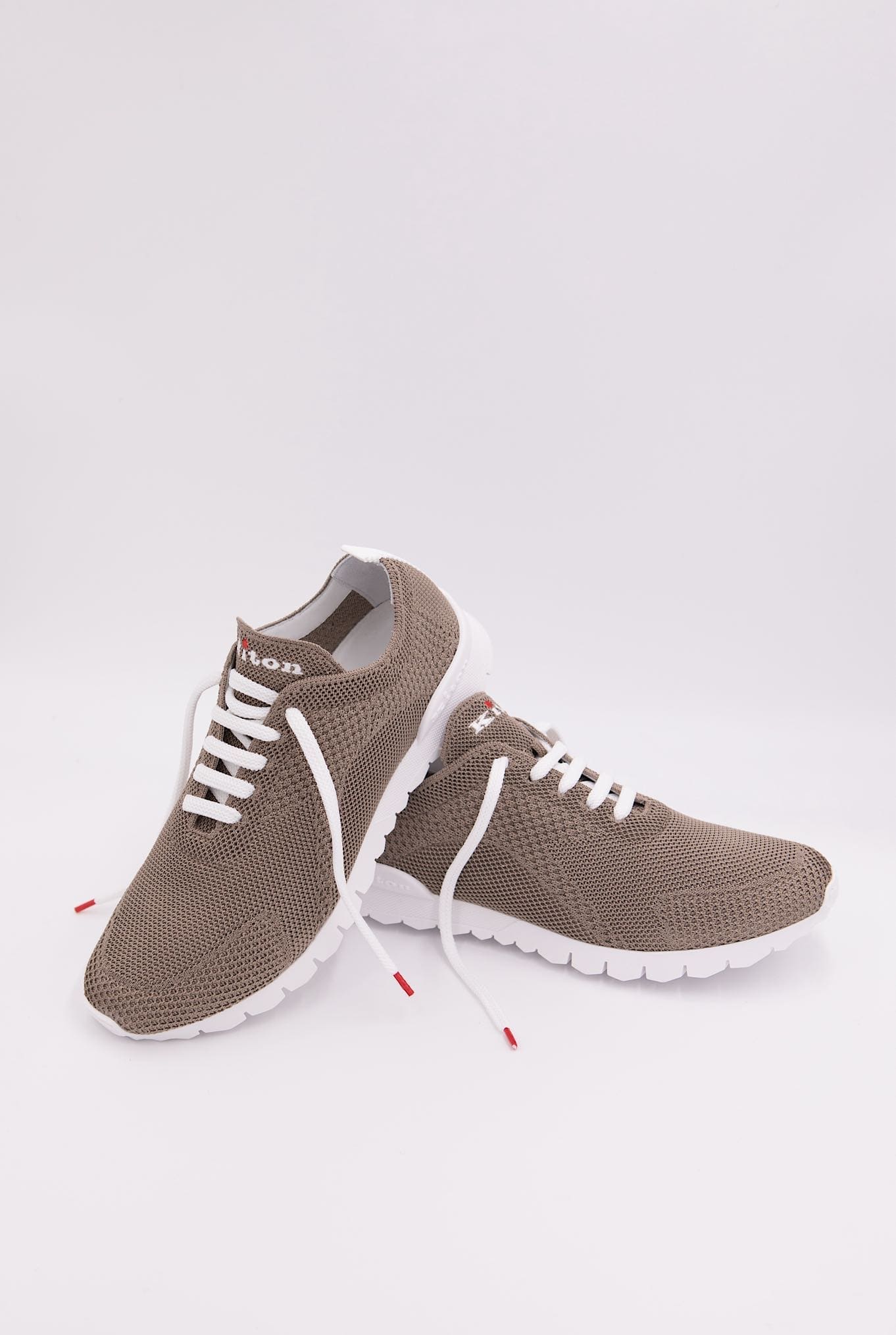 Sneaker "Fit" in Maglia Beige