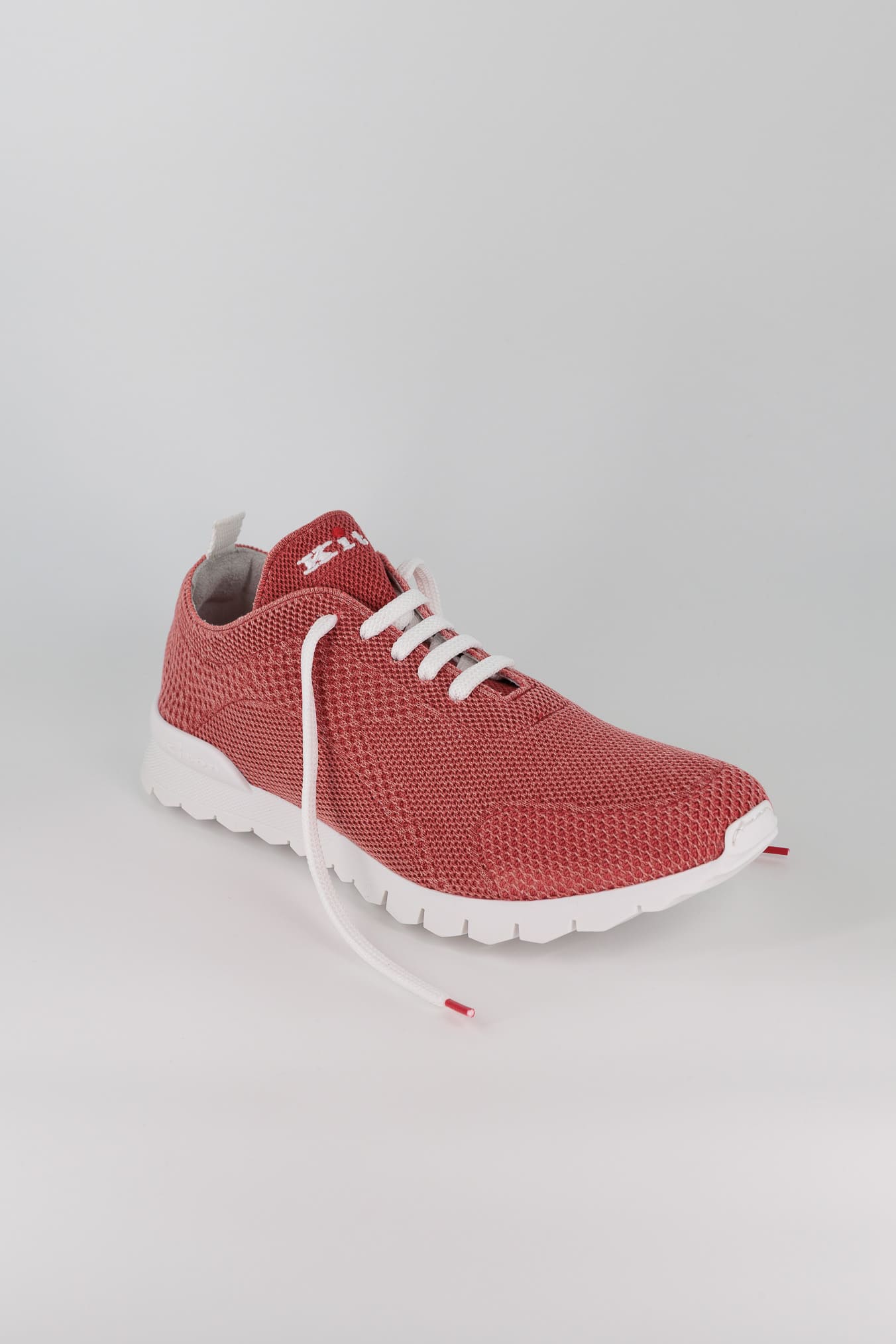 KITON Sneaker "Fit" in Maglia Rosa Antico