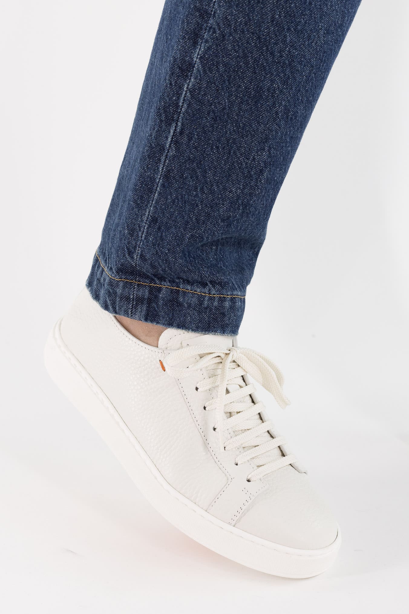 LUCIANO BARBERA Jeans Denim Scuro Regular Fit