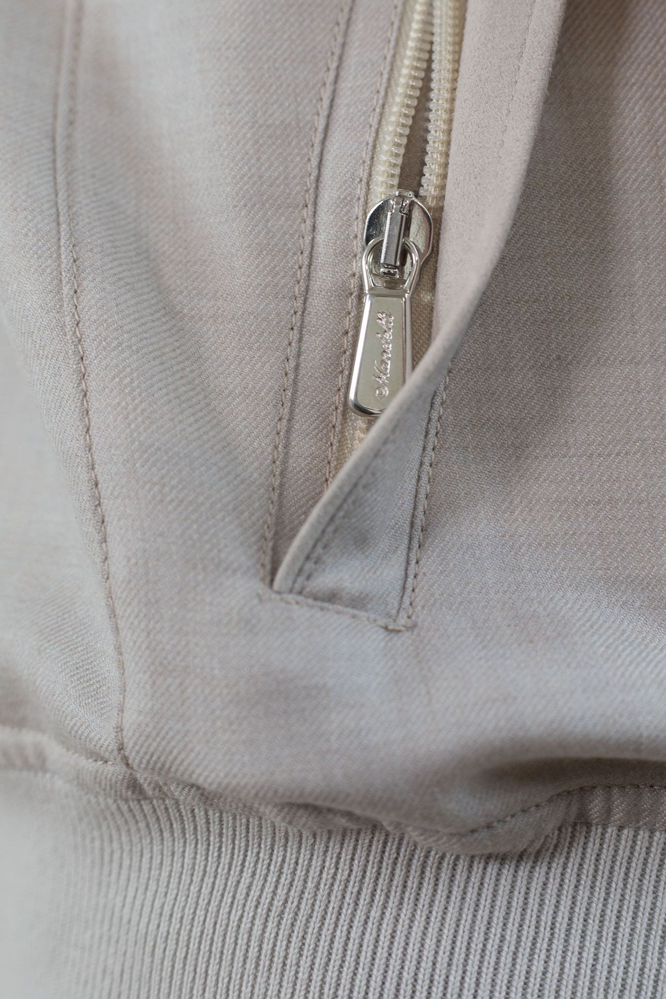 MANDELLI Giubbino Cashmere Superlight Beige Chiaro