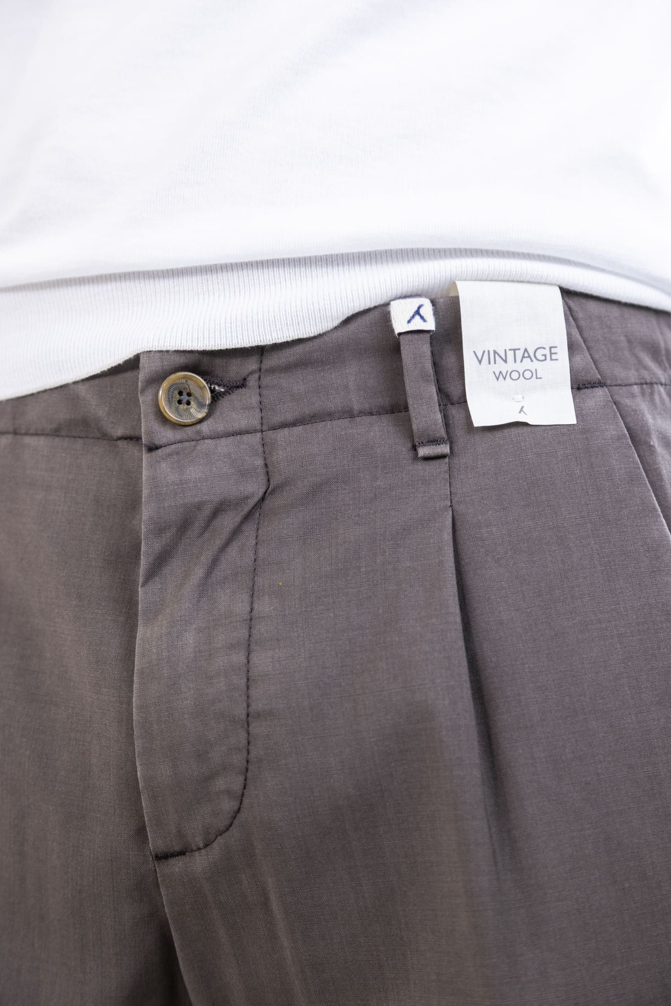 MYTHS Pantaloni Vintage Wool Testa Moro