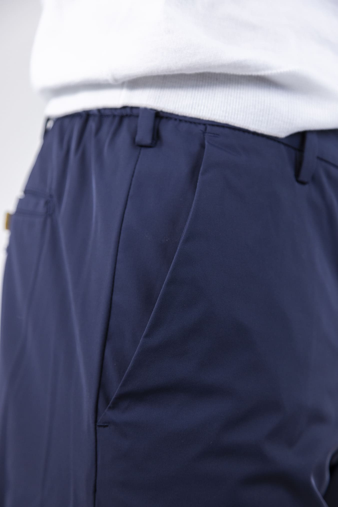 MYTHS Pantaloni Active Tech Coulisse Removibile Blu