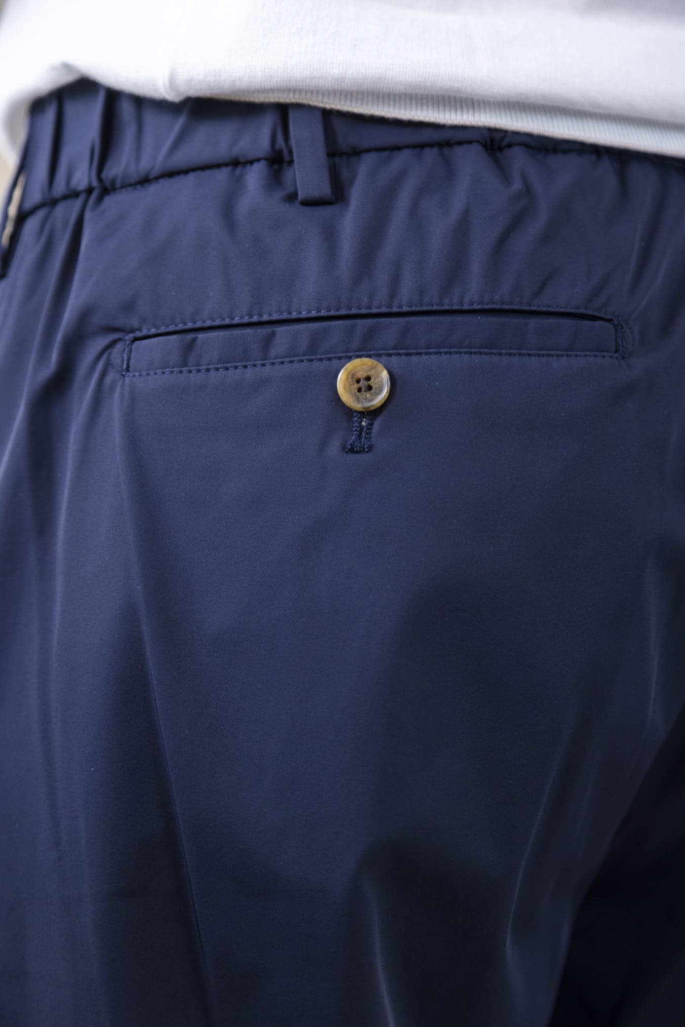 MYTHS Pantaloni Active Tech Coulisse Removibile Blu