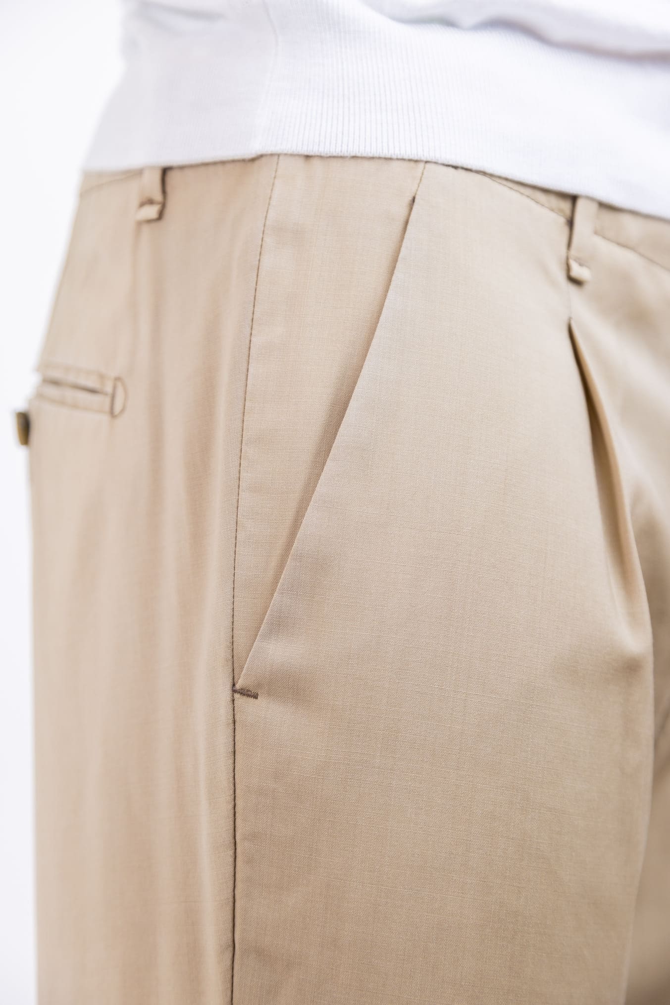MYTHS Pantaloni Vintage Wool Beige