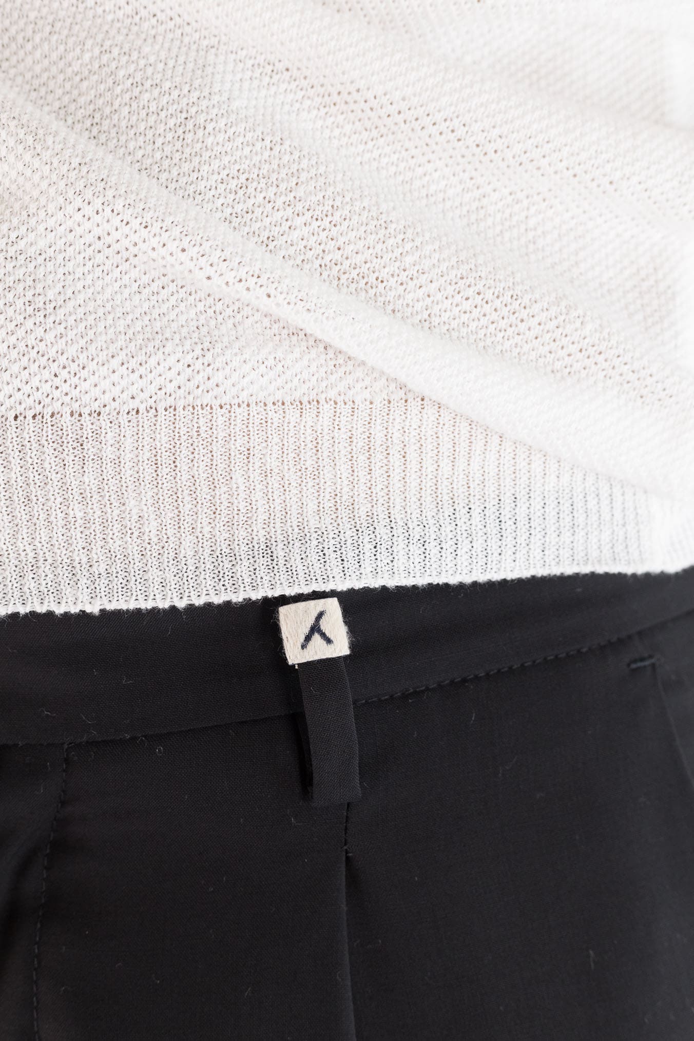 MYTHS Pantaloni Vintage Wool Nero