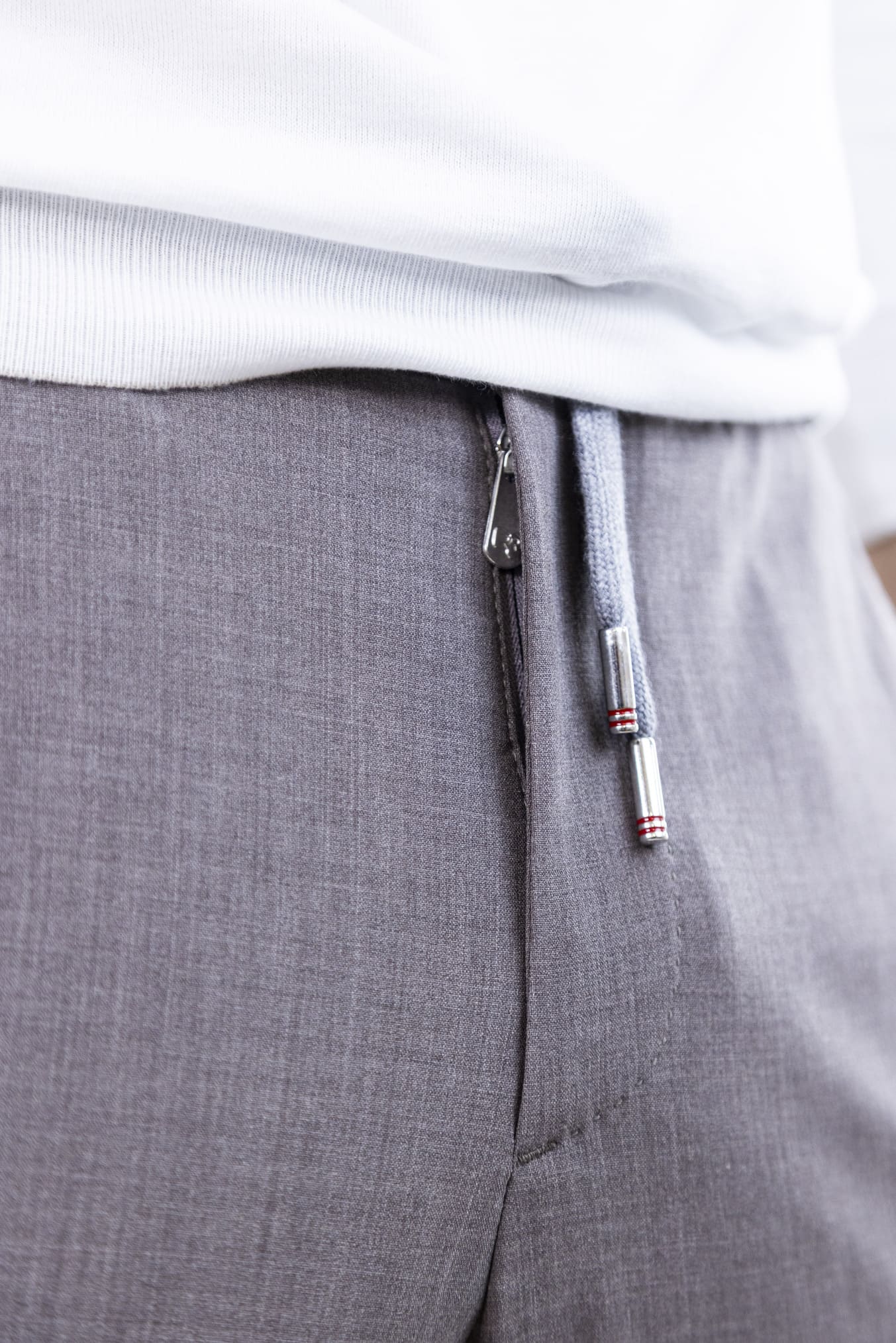 PESCAROLO Pantaloni con Coulisse Caracciolo Tortora