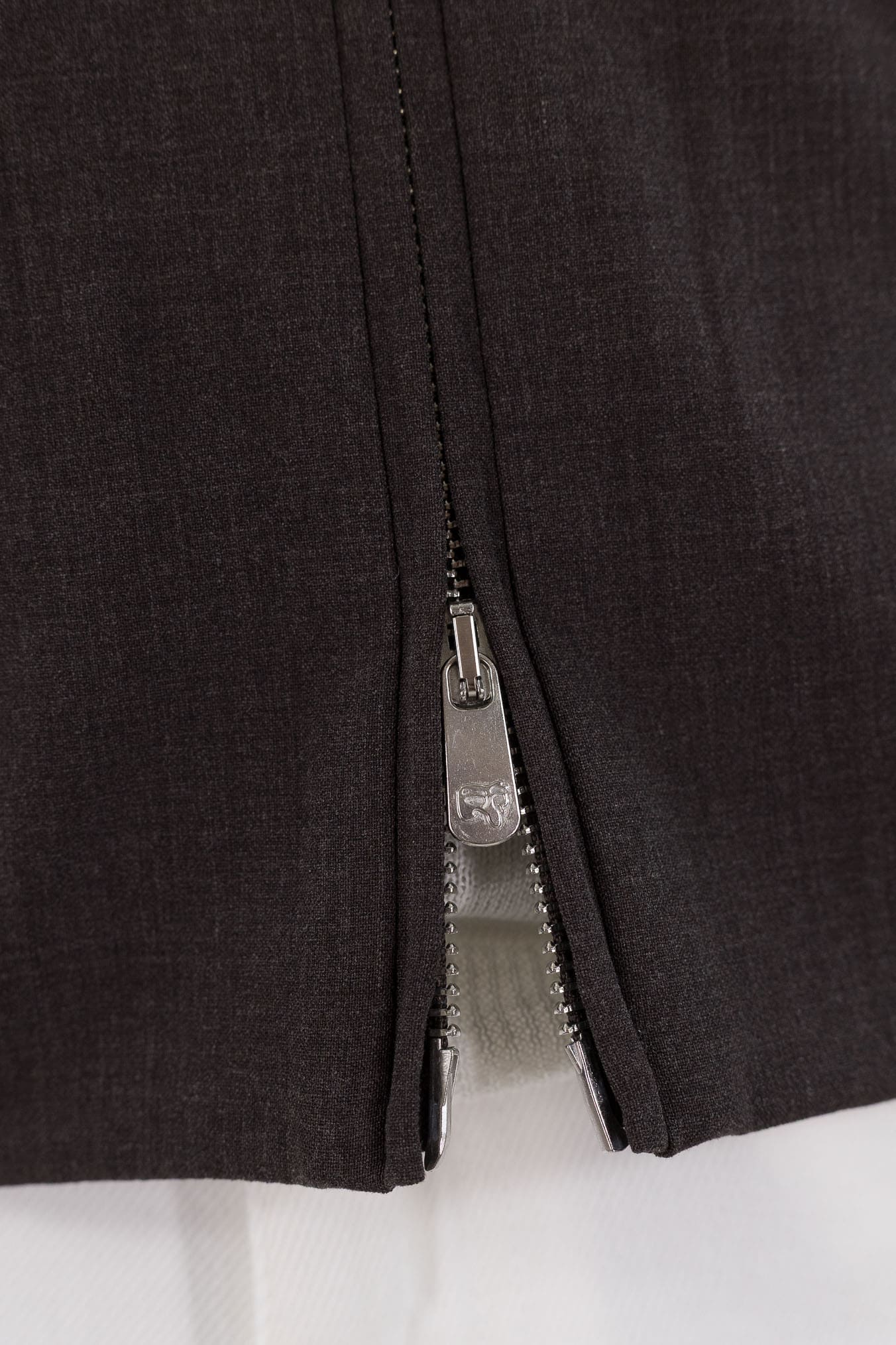 PESCAROLO Giubbino Jersey Lana Testa Moro