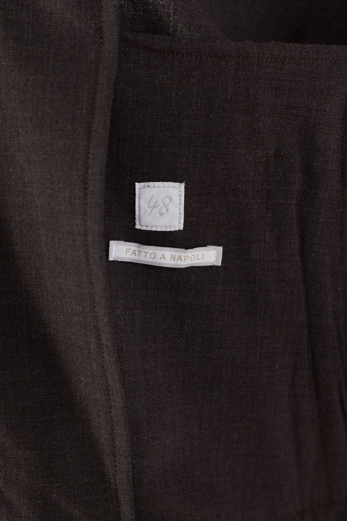 PESCAROLO Giubbino Jersey Lana Testa Moro