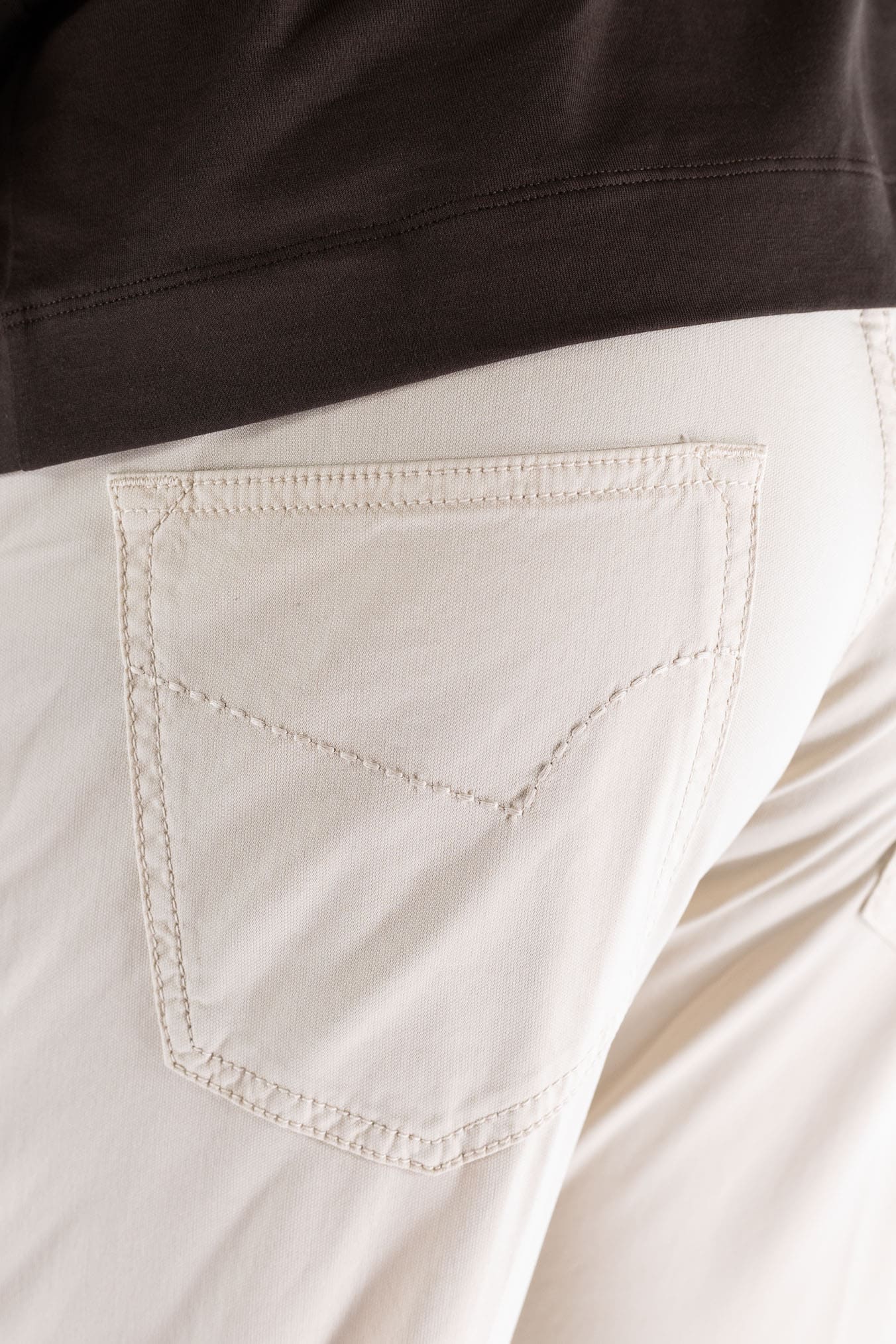 PESCAROLO Pantaloni "Nerano" 5 Tasche Beige