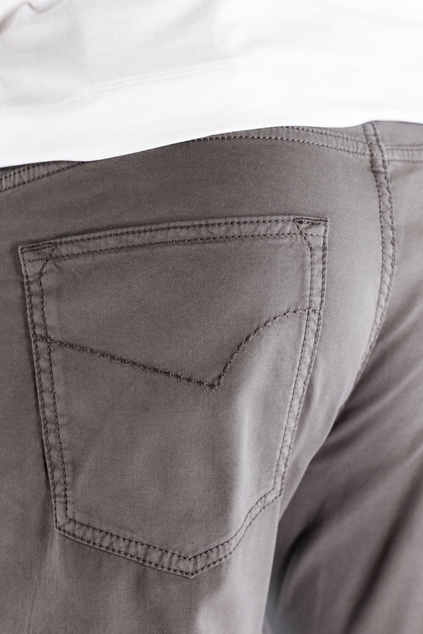 PESCAROLO Pantaloni "Nerano" 5 Tasche Tortora