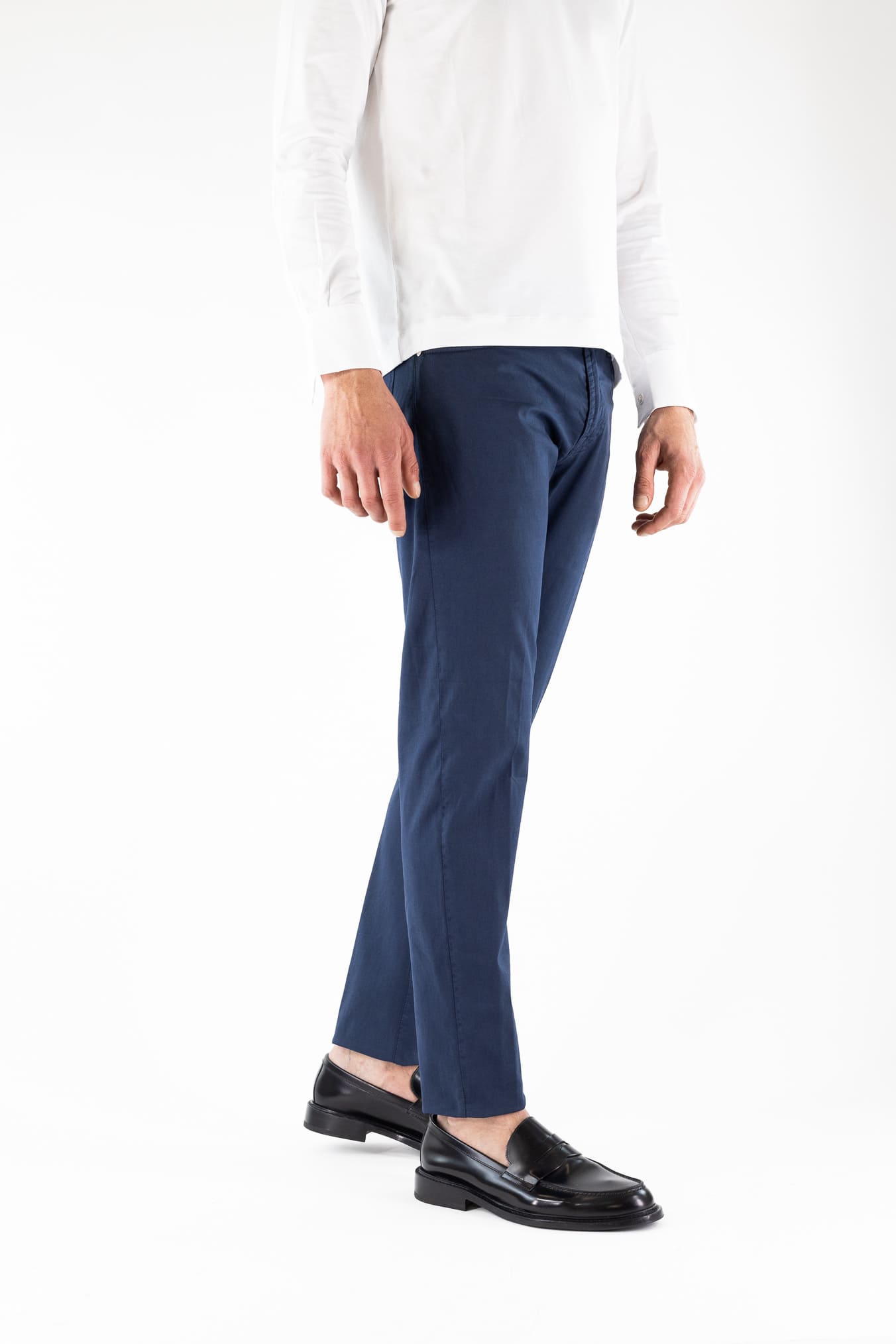PESCAROLO Pantaloni "Nerano" 5 Tasche Blu