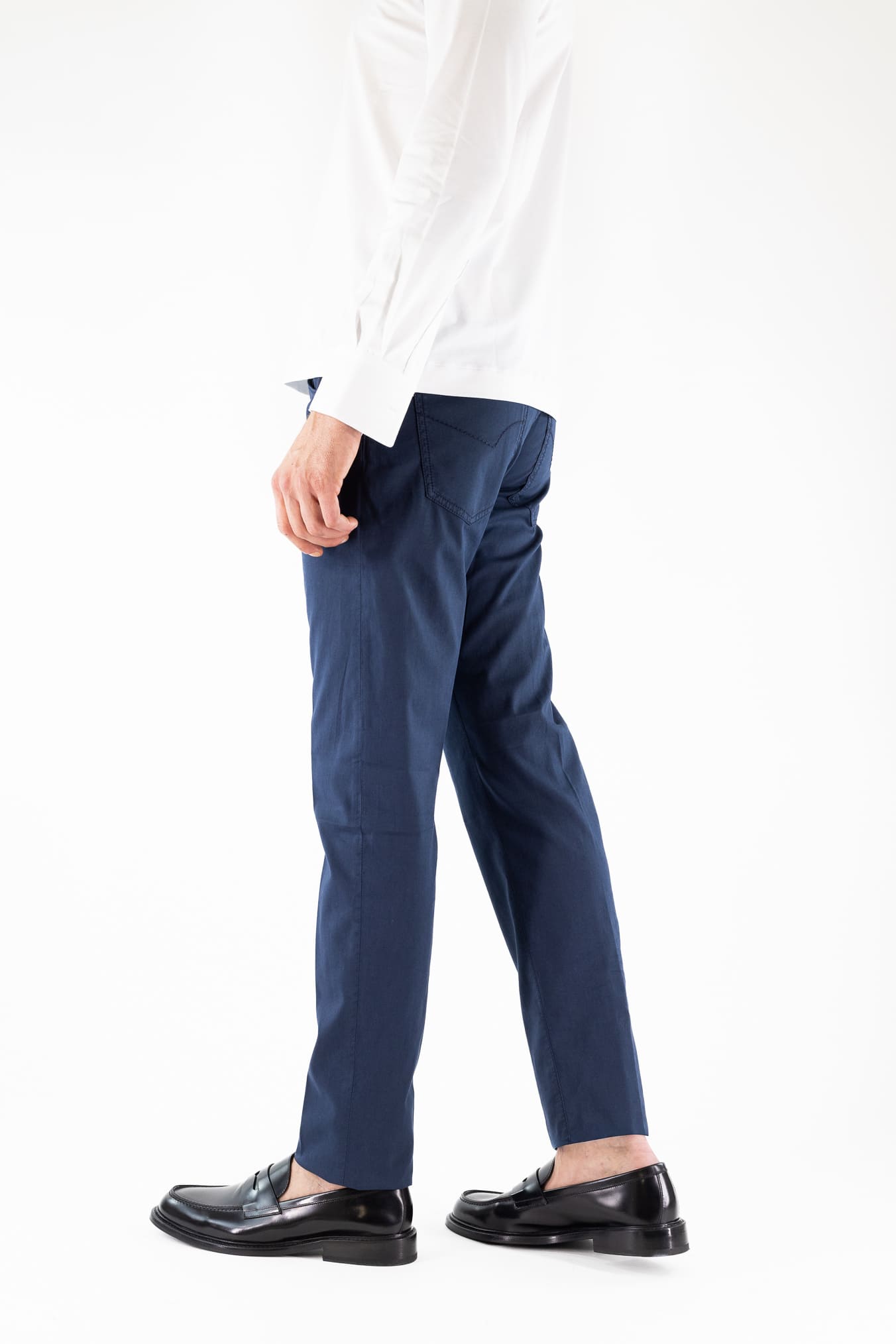PESCAROLO Pantaloni "Nerano" 5 Tasche Blu
